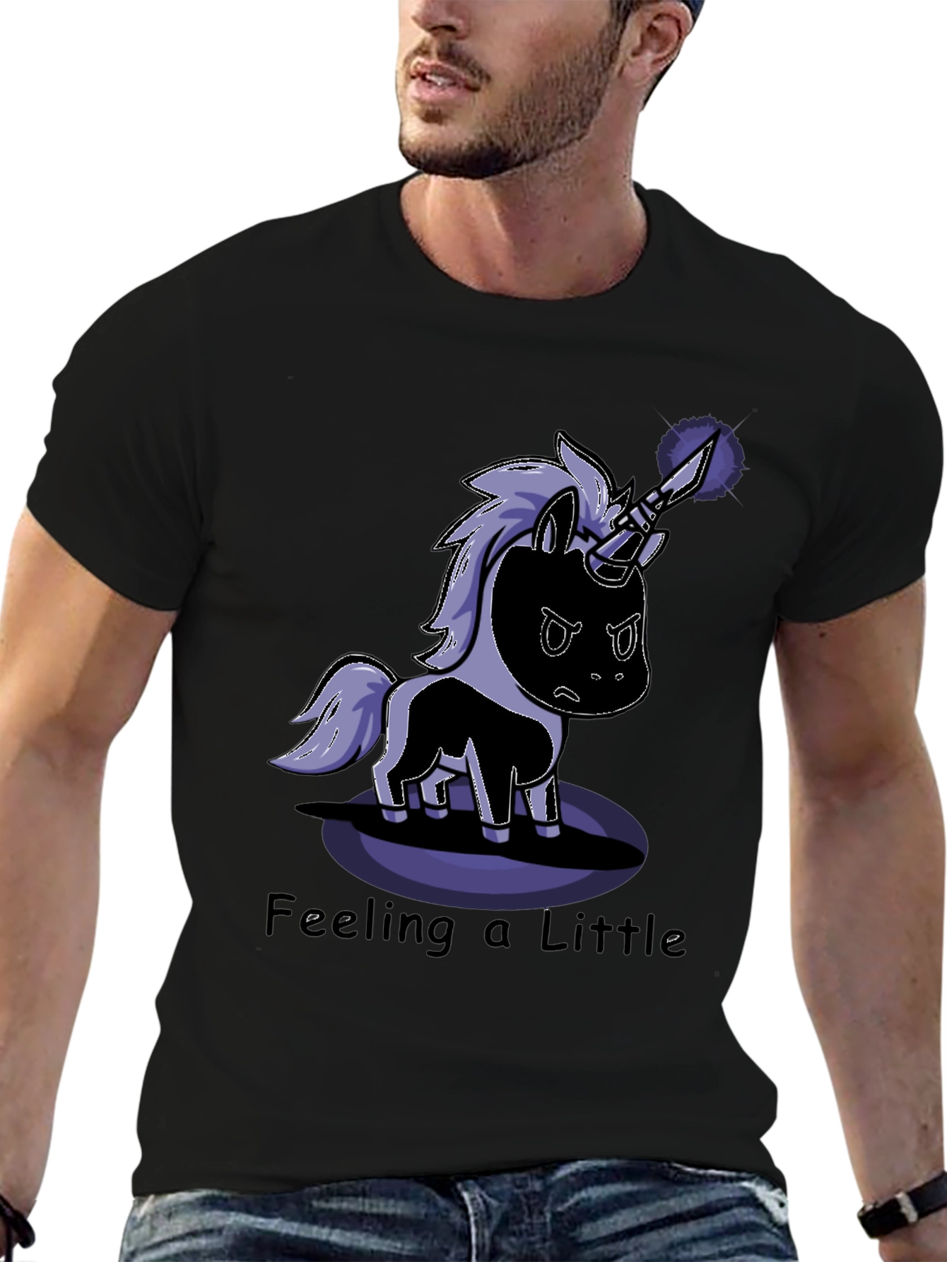 Feeling a Little Stabbed Unicorn T-Shirt