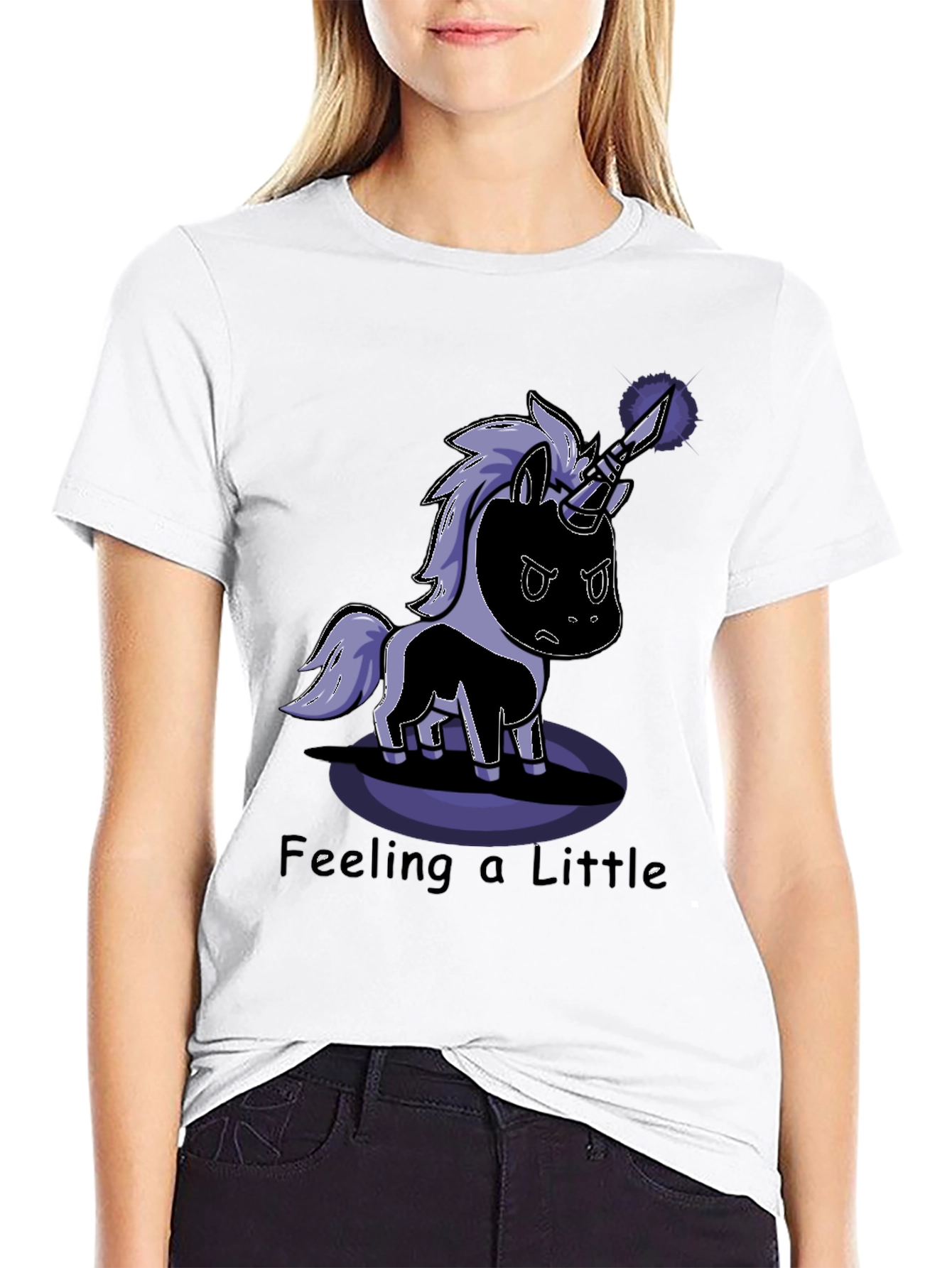 Feeling a Little Stabbed Unicorn T-Shirt