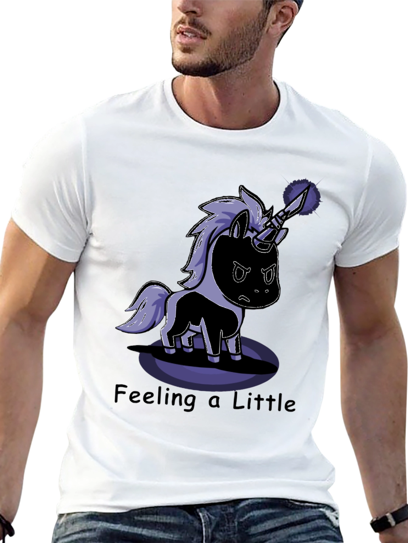 Feeling a Little Stabbed Unicorn T-Shirt