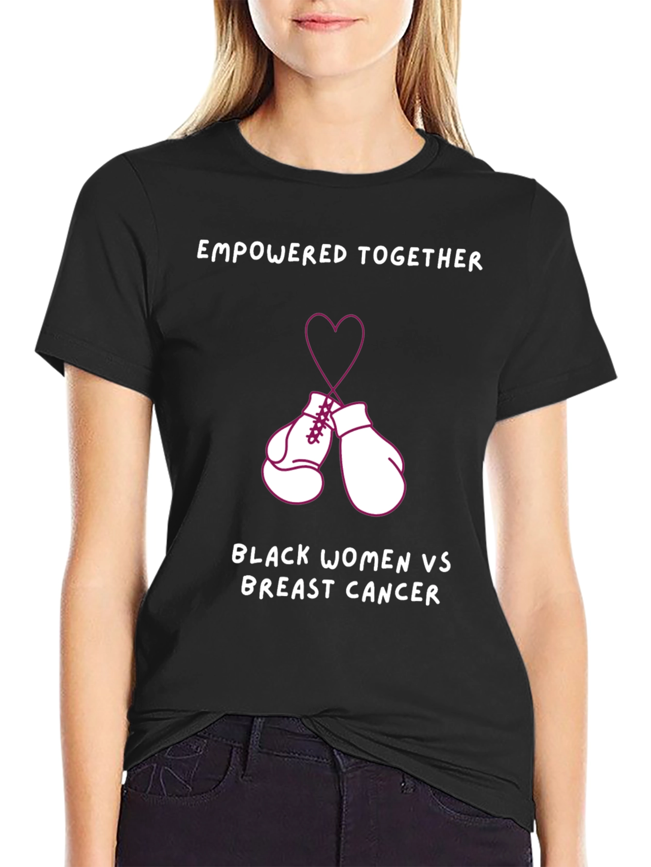 Empowered Together Breast Cancer Awareness T-Shirt