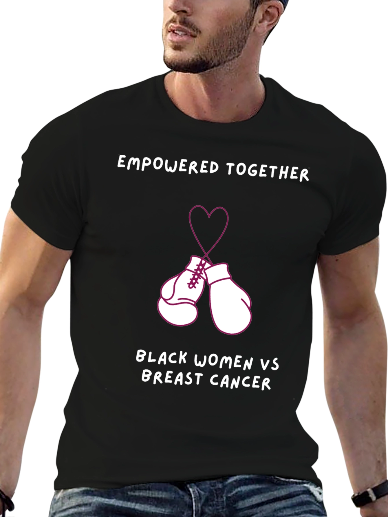 Empowered Together Breast Cancer Awareness T-Shirt