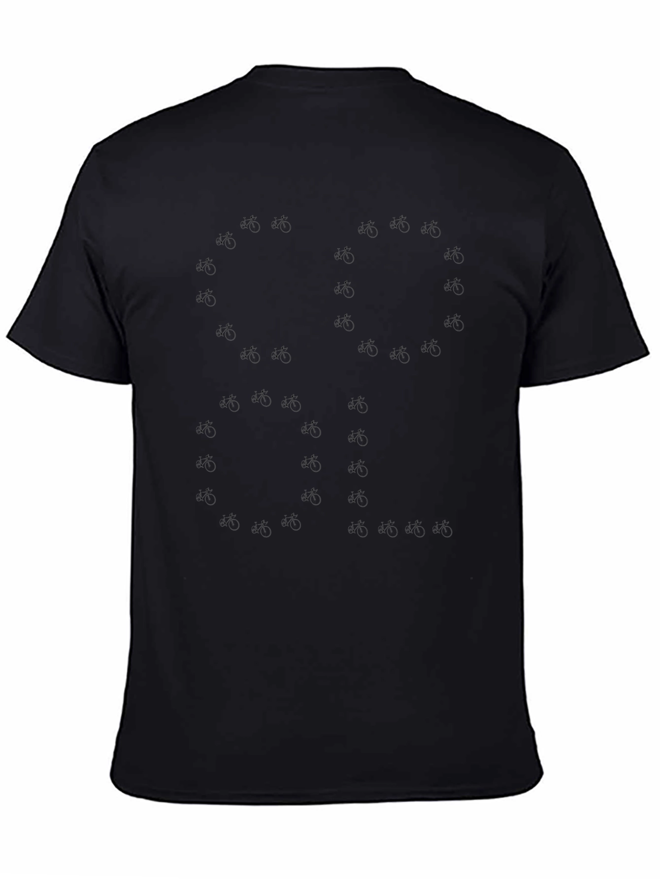 Skull Bicycle T-Shirt - Classic Black Tee