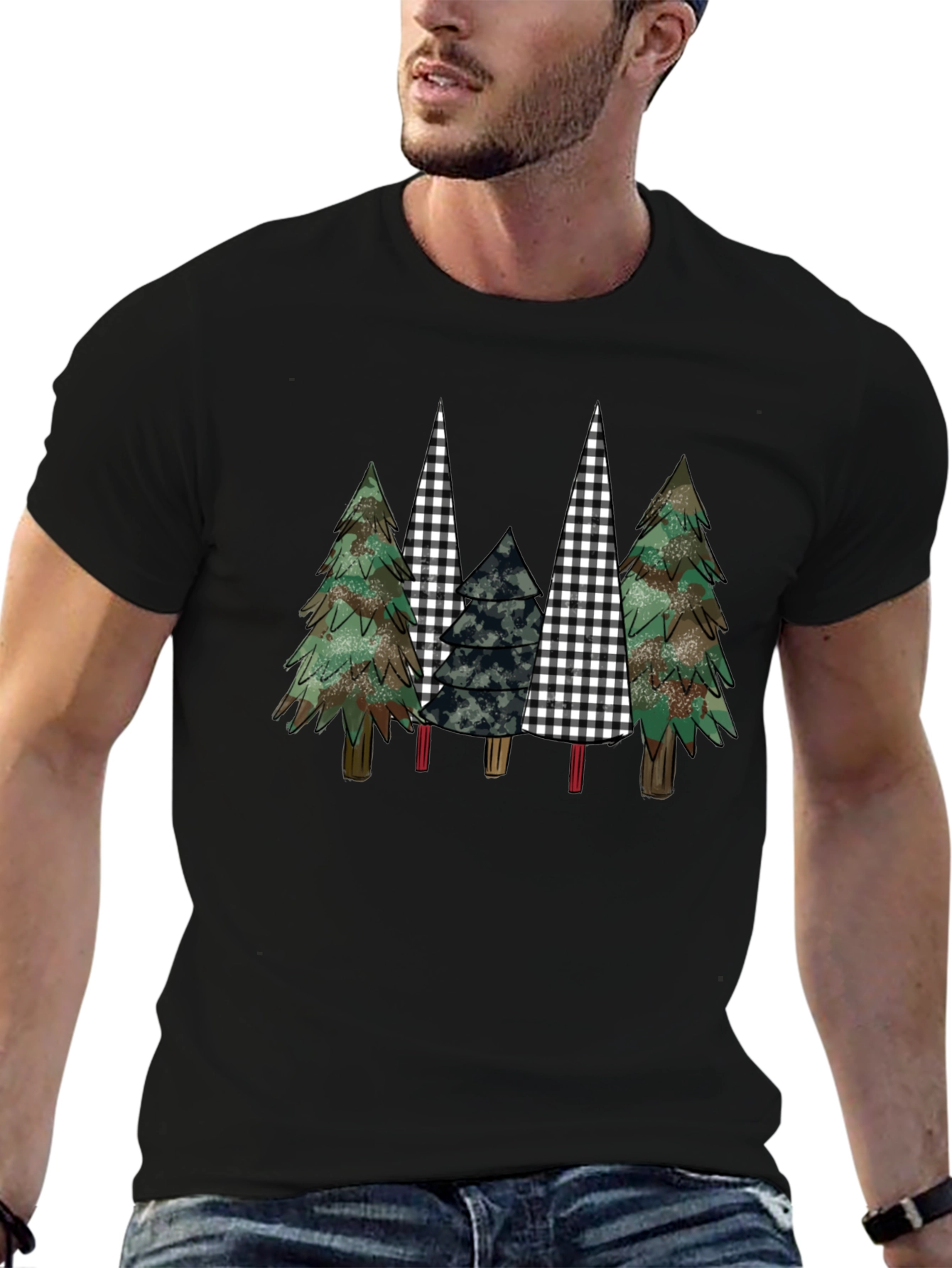 Festive Forest Graphic Tee