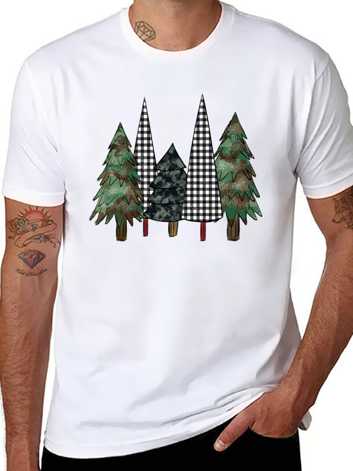 Festive Forest Graphic Tee