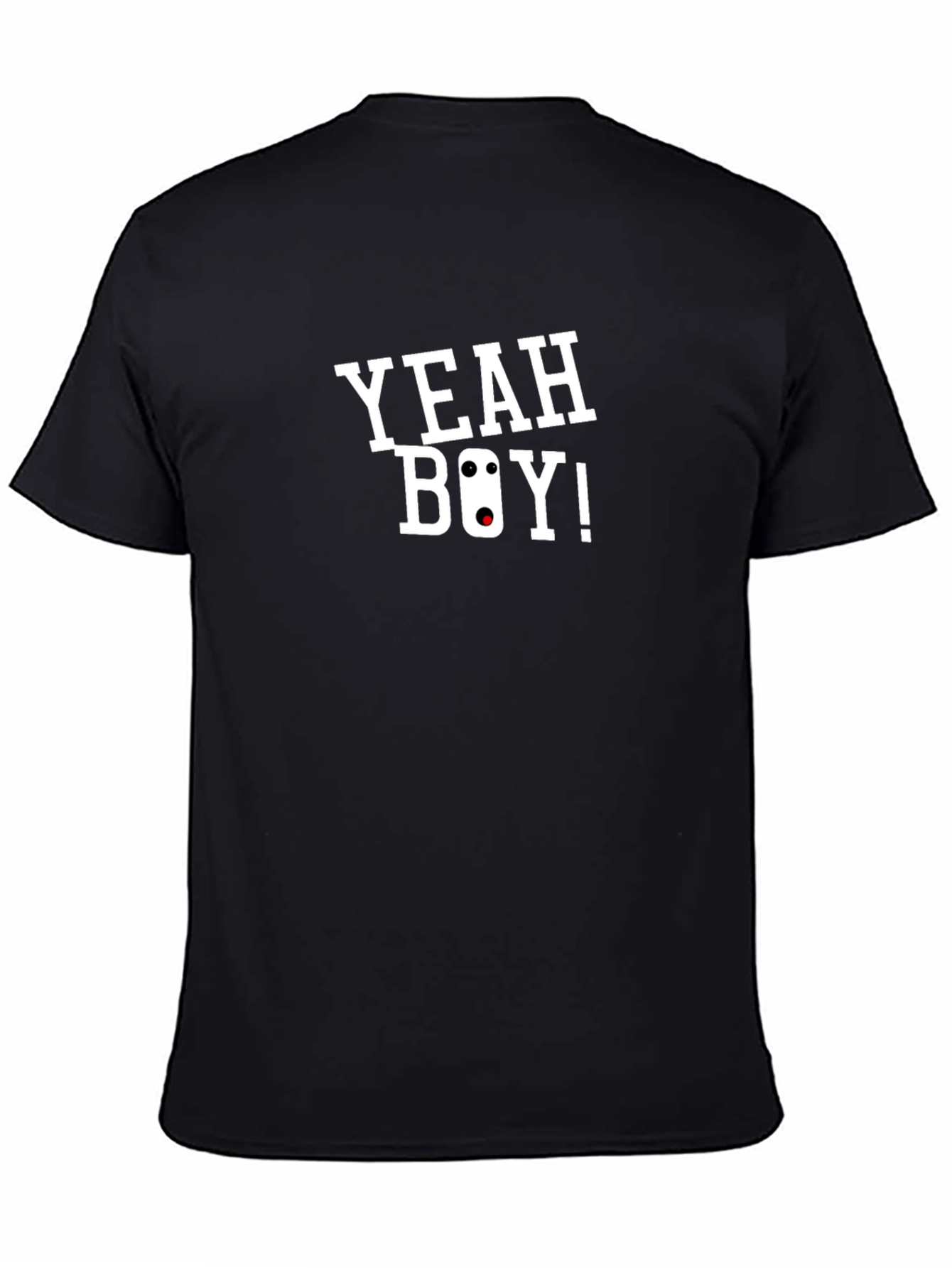 Yeah Boy! Graphic Tee - Classic Black T-Shirt