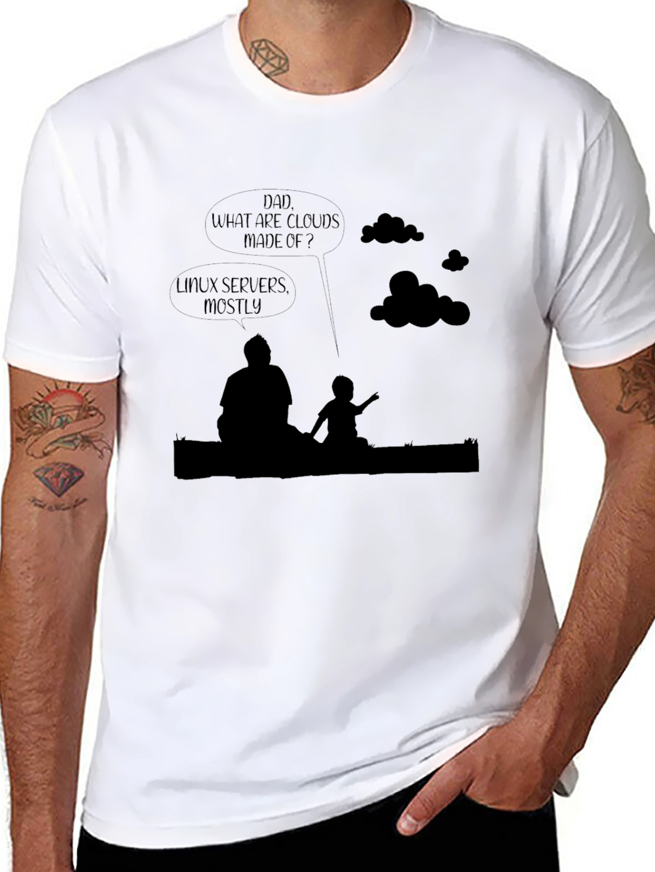 Dad Linux Servers T-Shirt