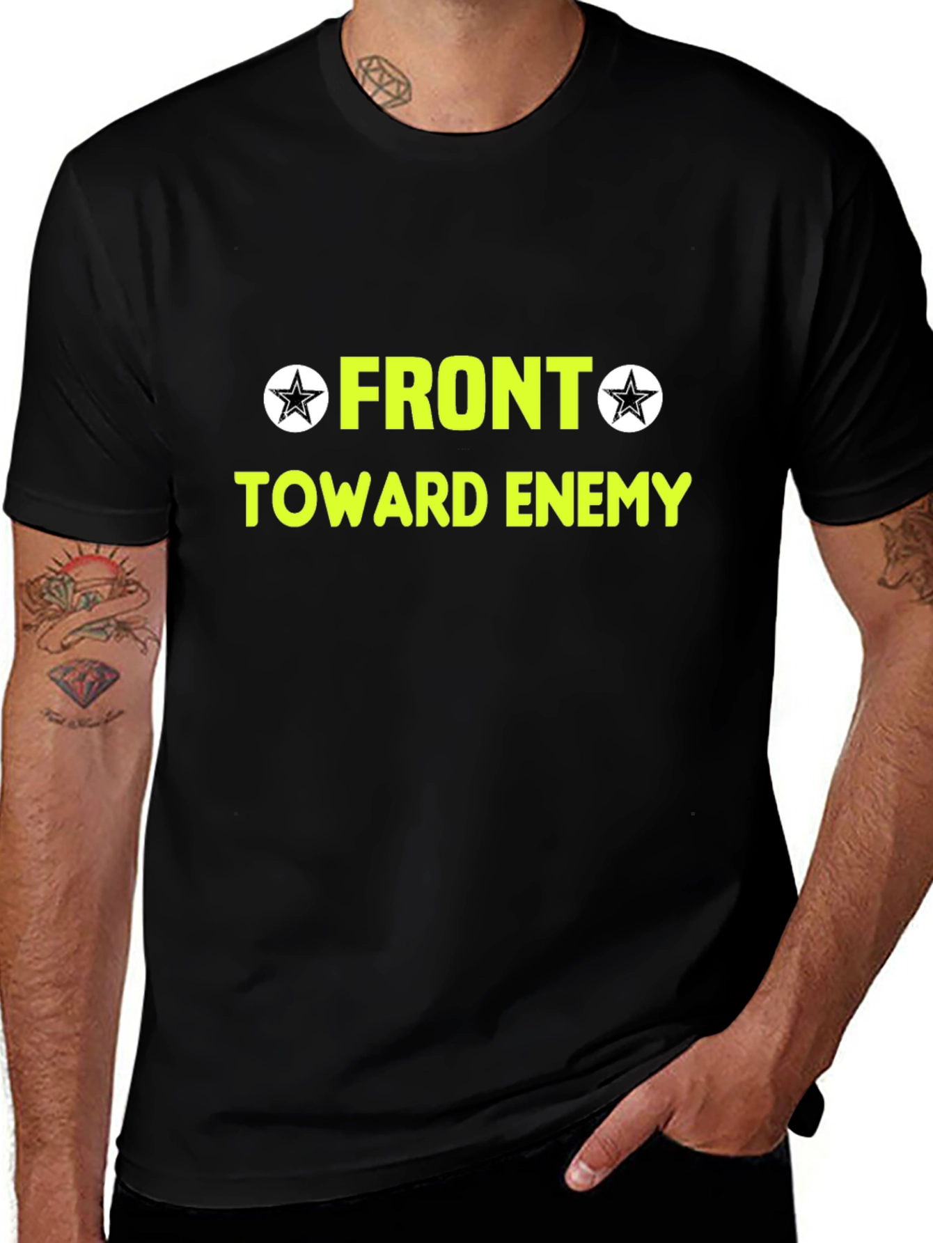 Front Toward Enemy Graphic Tee