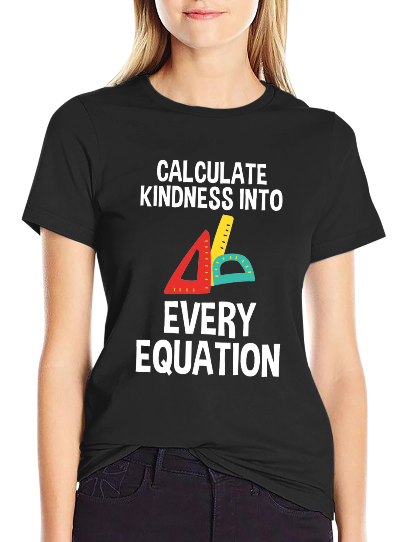 Kindness Equation T-Shirt - Calculate Kindness Tee