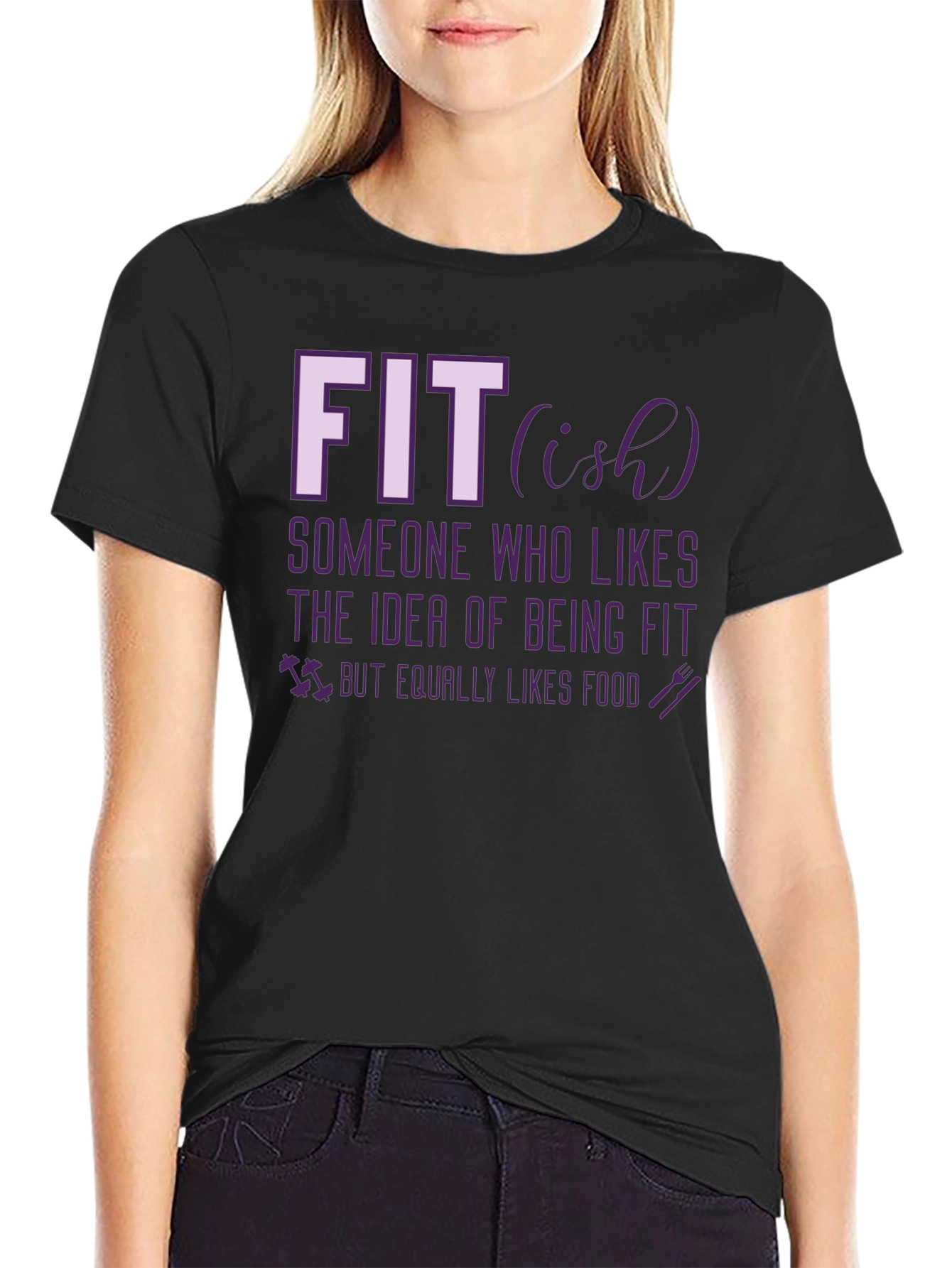 Fit-ish Graphic Tee - Funny Workout T-Shirt