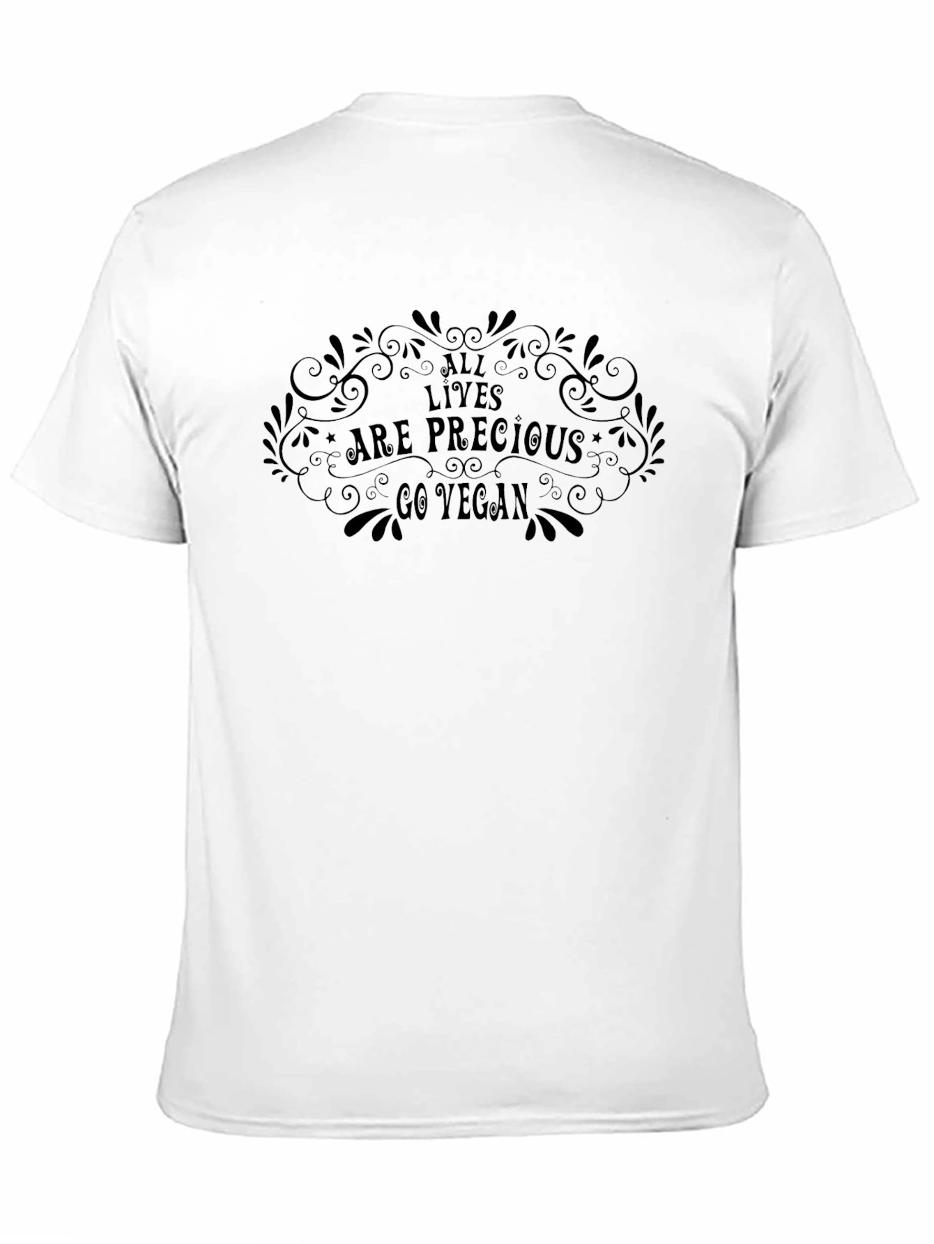 All Lives Are Precious Vegan T-Shirt