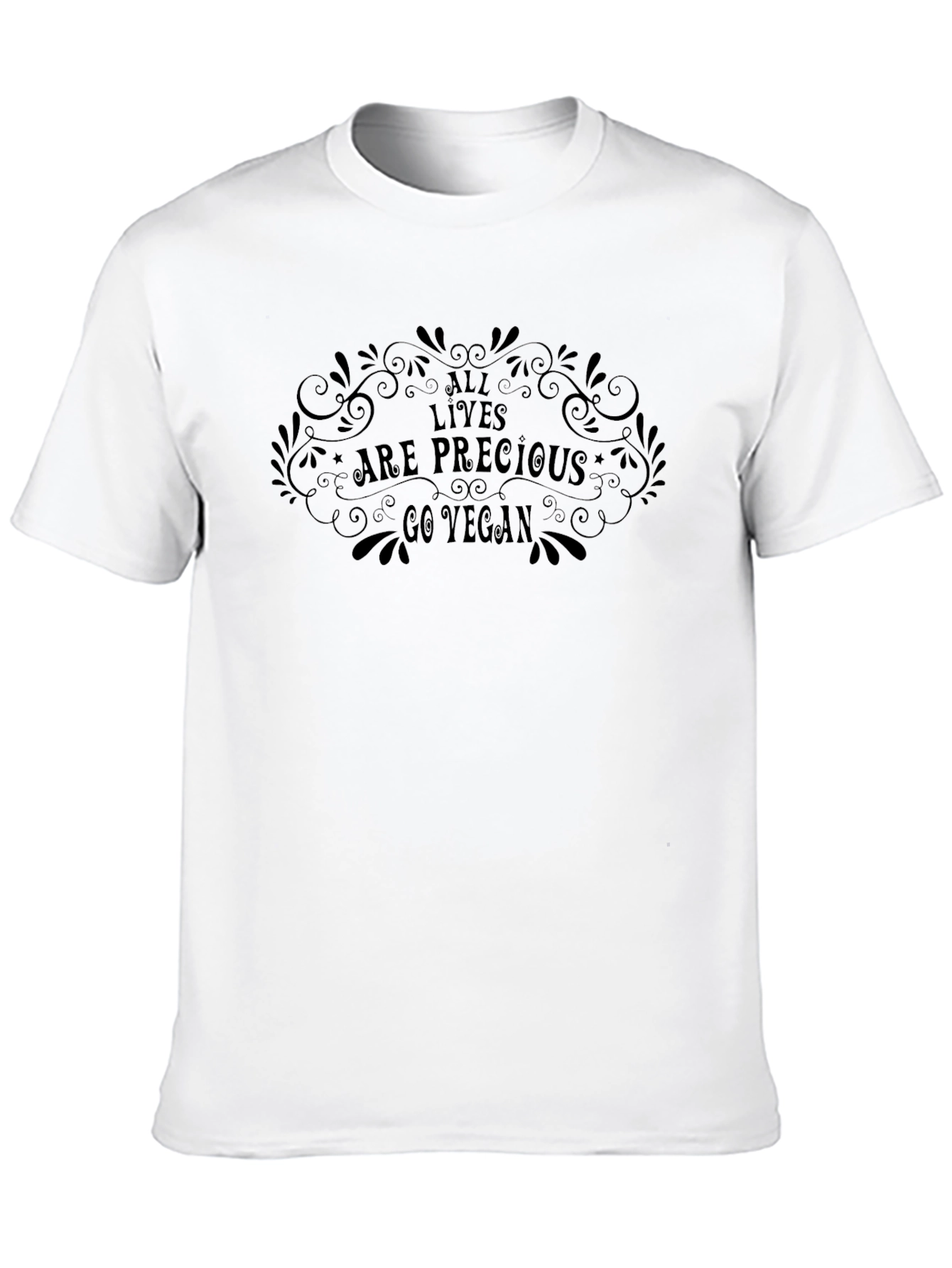 All Lives Are Precious Vegan T-Shirt