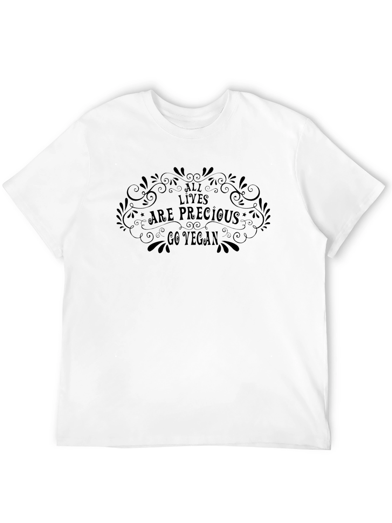 All Lives Are Precious Vegan T-Shirt