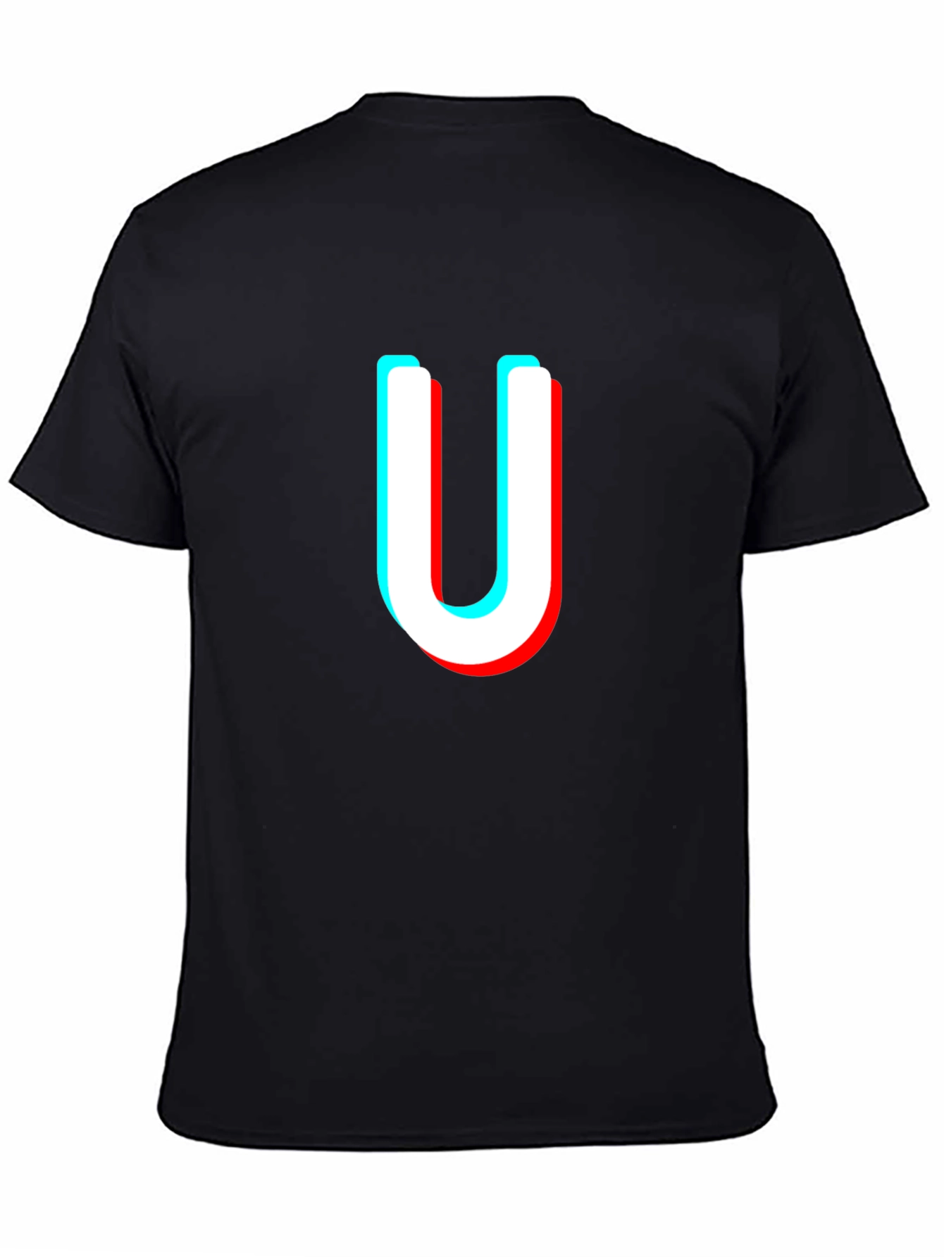 Stereoscopic U Graphic Tee