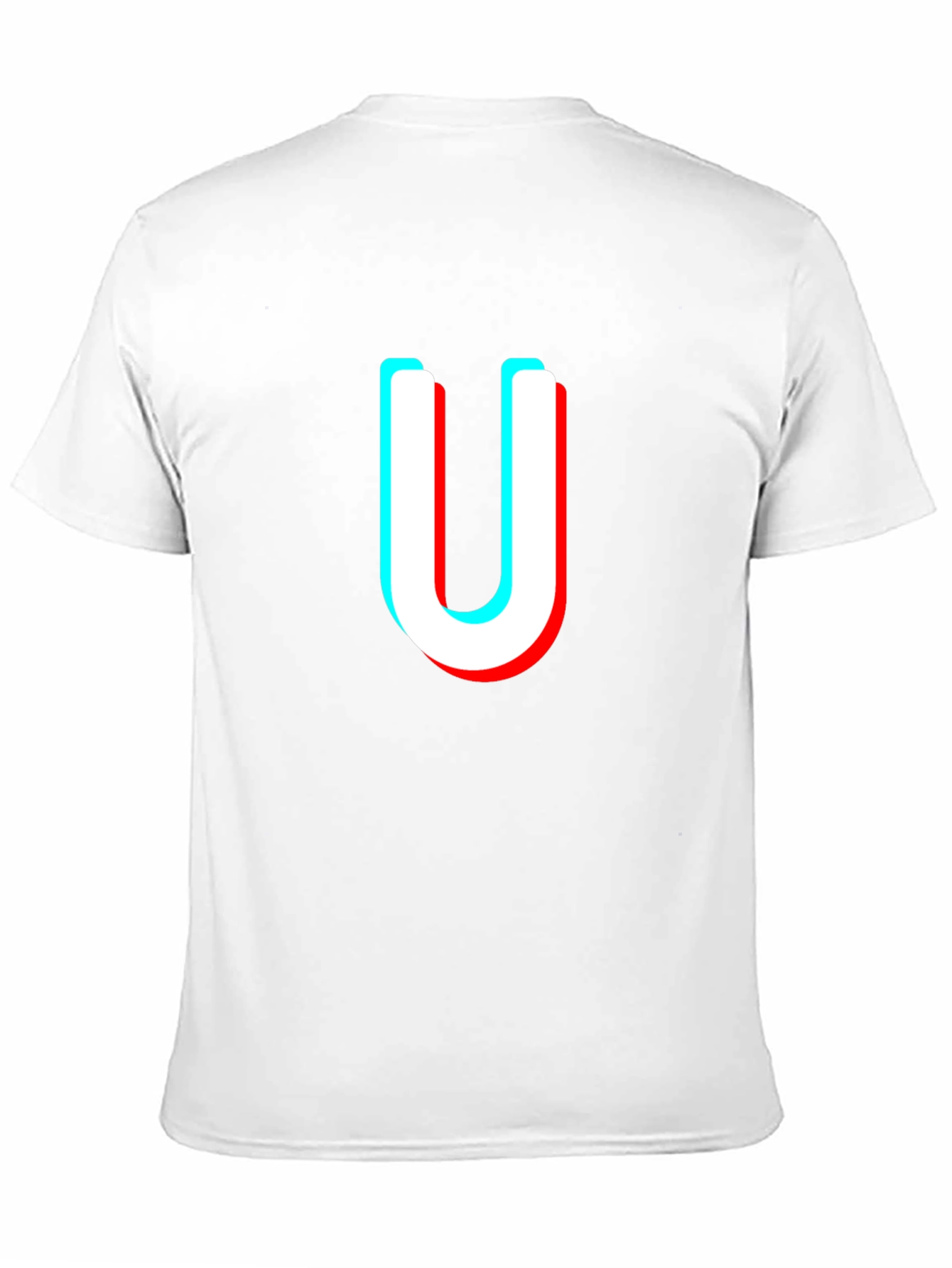 Stereoscopic U Graphic Tee