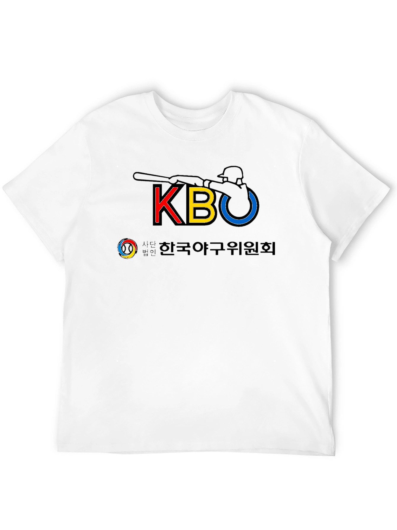 KBO Baseball Black T-Shirt - Korean Baseball