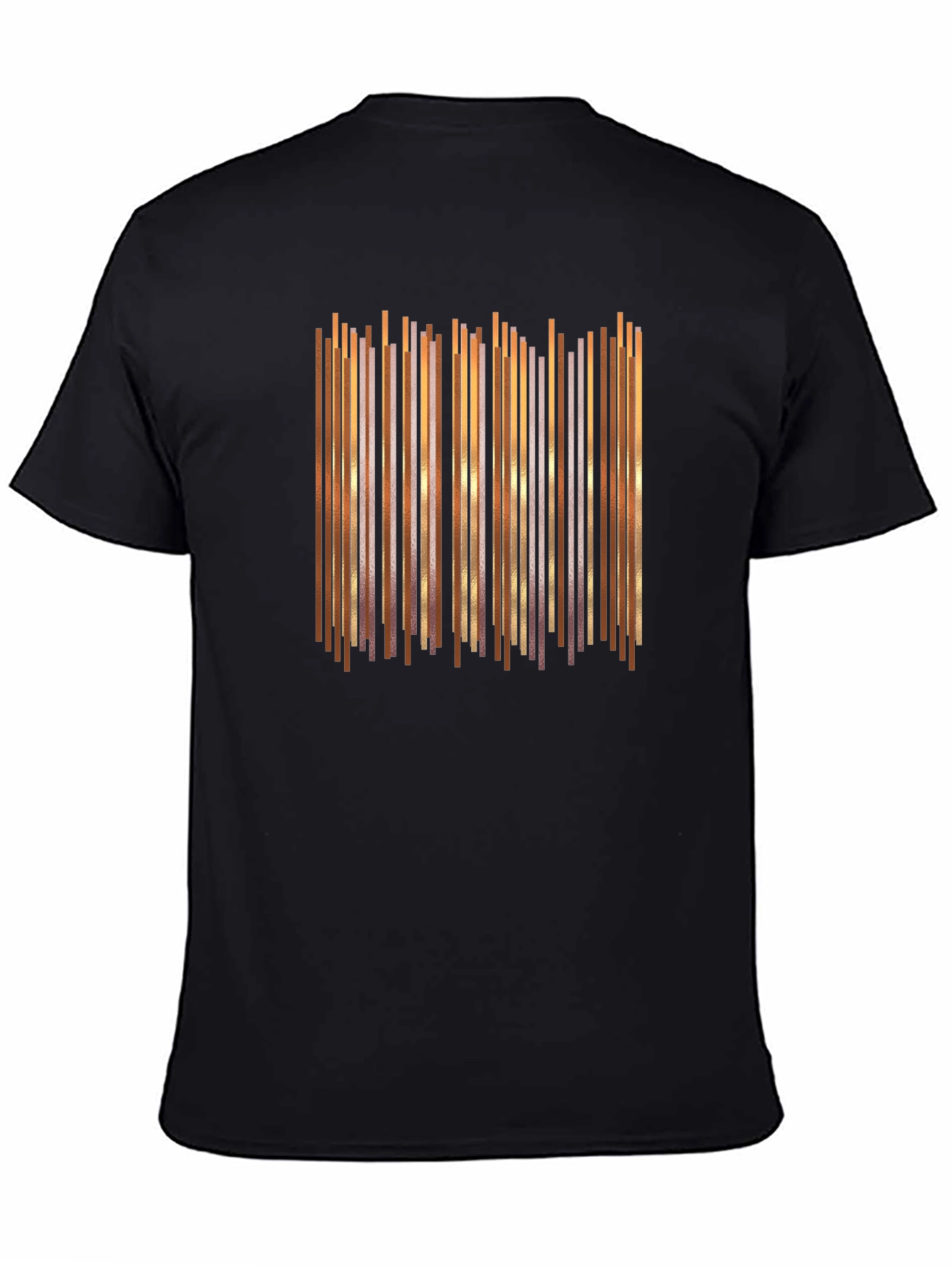 Abstract Line Art Graphic T-Shirt