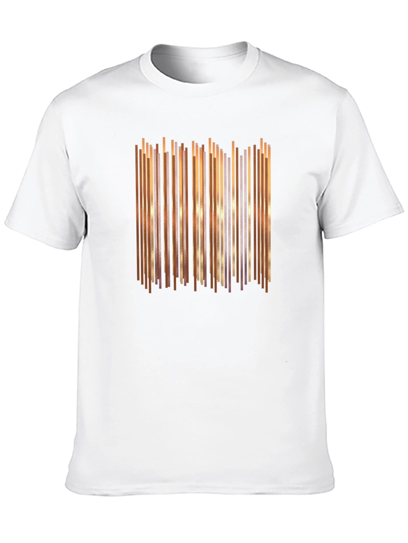Abstract Line Art Graphic T-Shirt