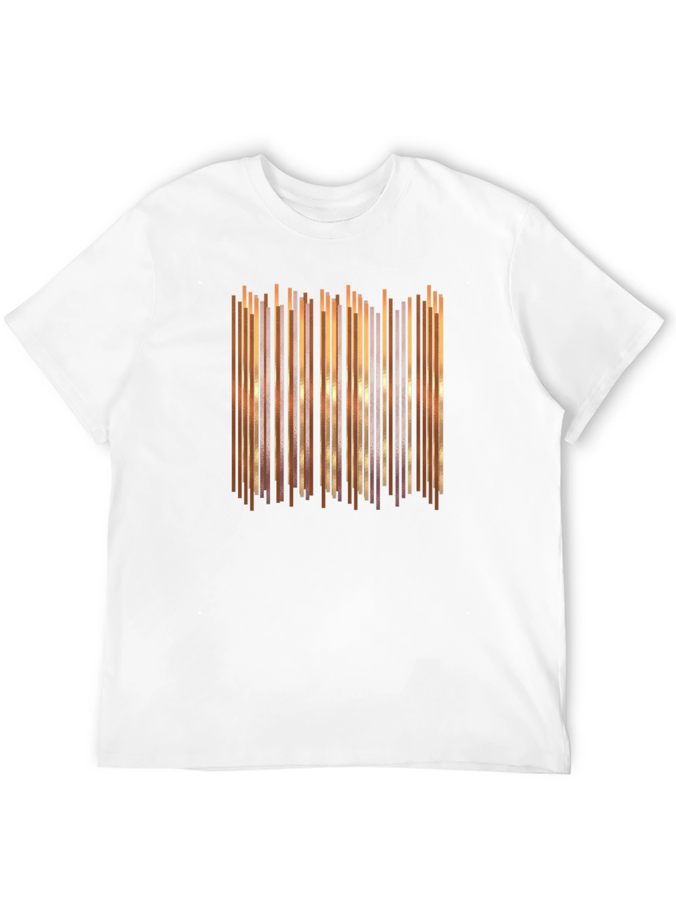Abstract Line Art Graphic T-Shirt