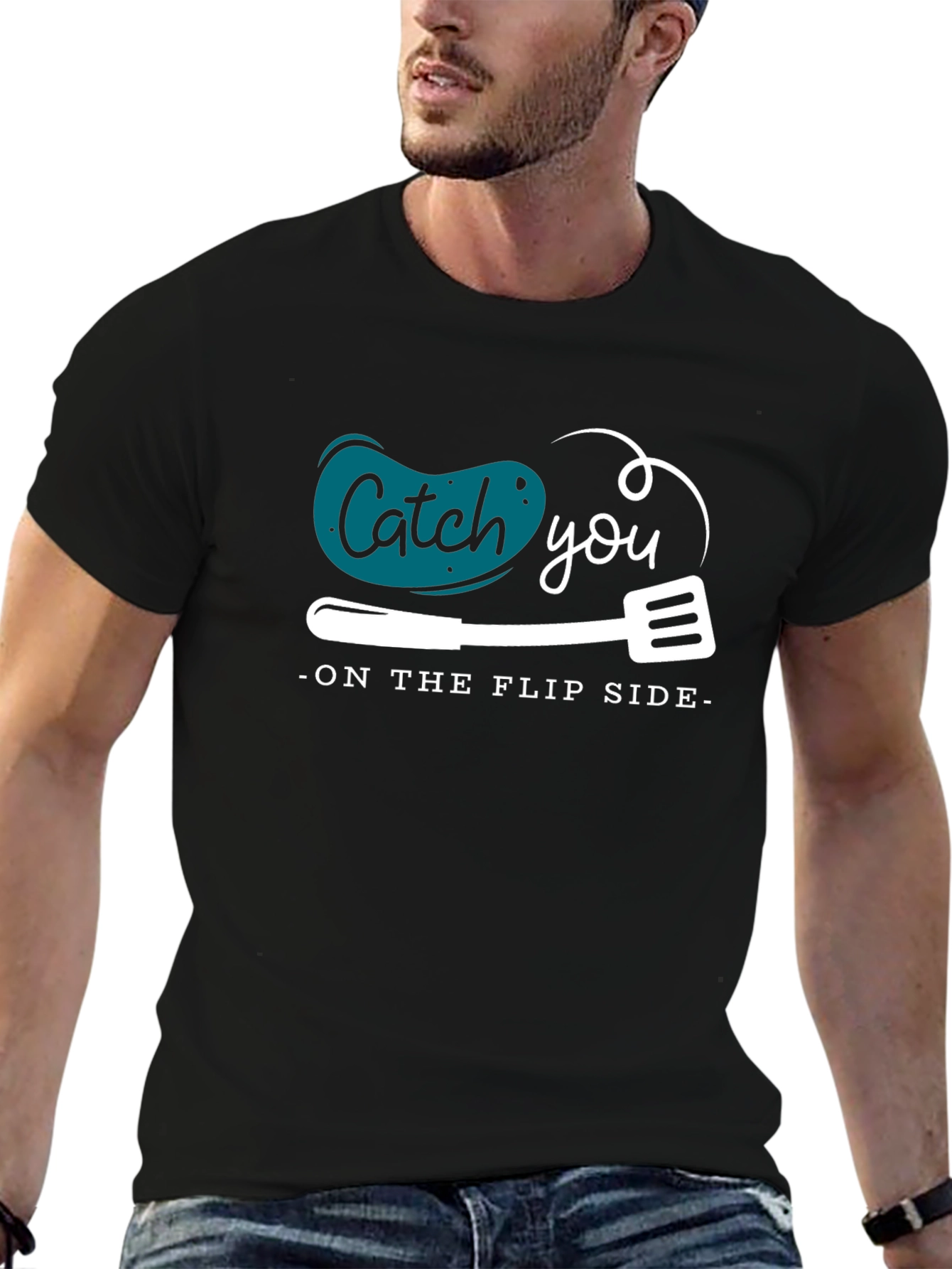 Catch You On The Flip Side Graphic T-Shirt