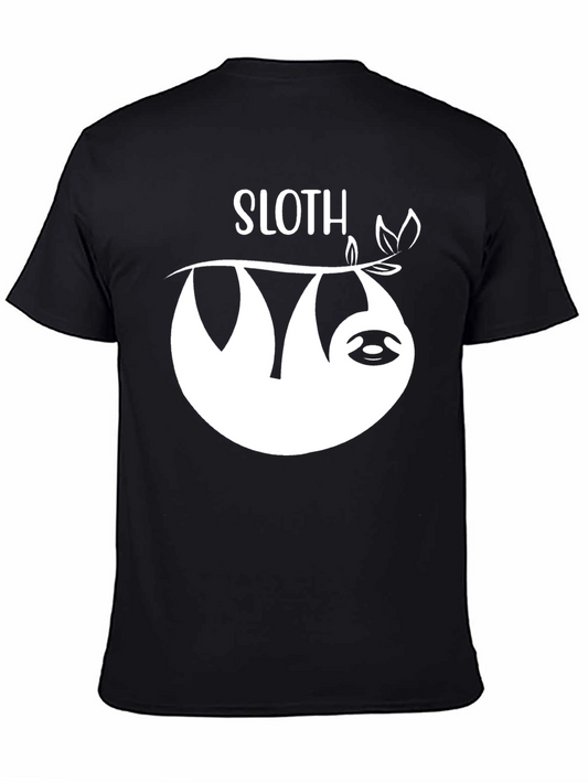 Sloth Graphic T-Shirt - Comfy Cotton Blend