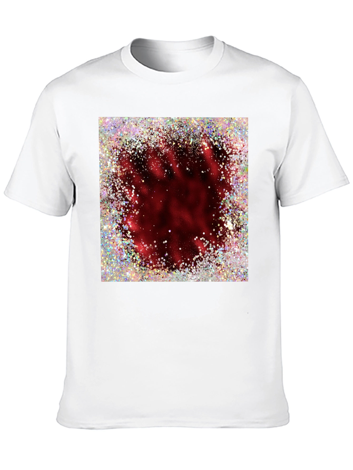 Glitter Burst Graphic Tee