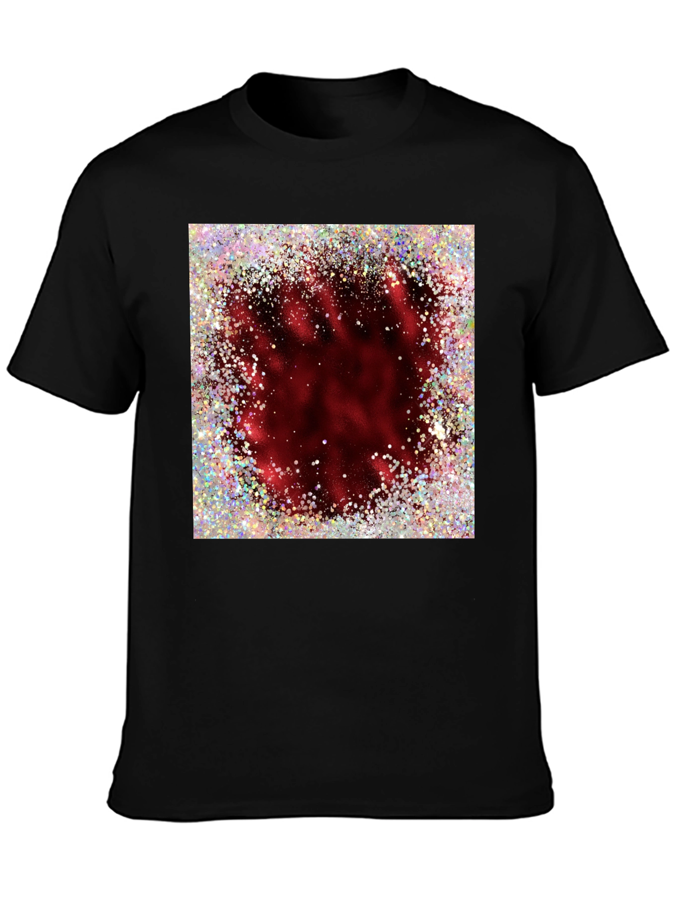 Glitter Burst Graphic Tee
