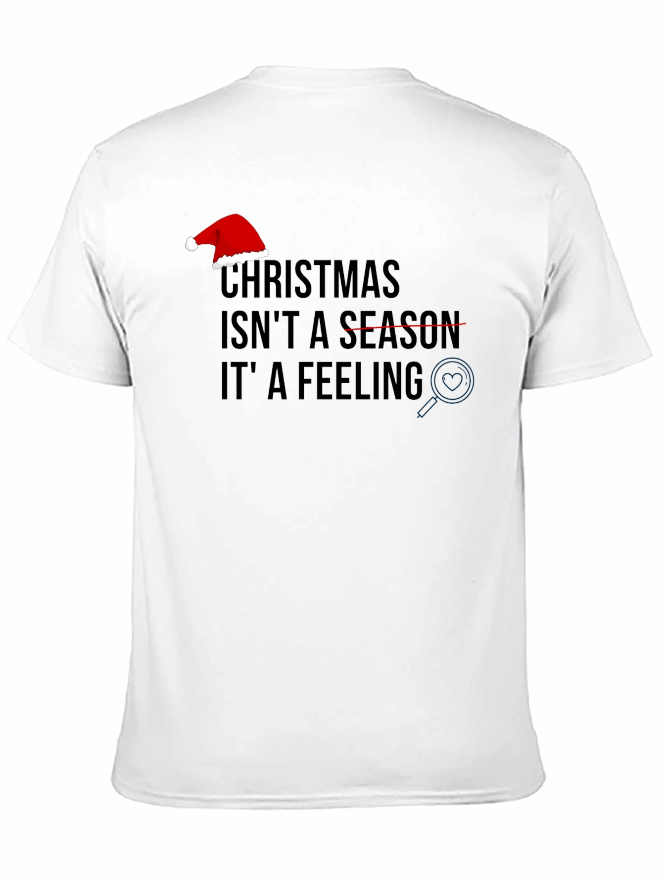 Christmas Feeling Graphic Tee - Holiday Spirit