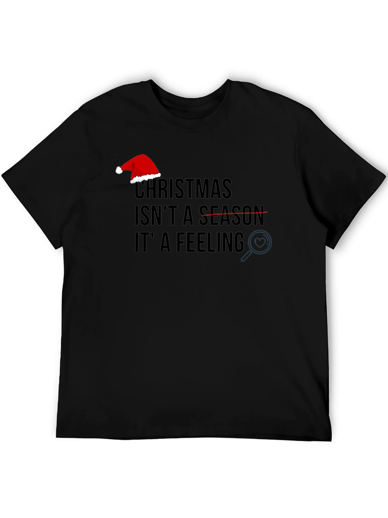 Christmas Feeling Graphic Tee - Holiday Spirit