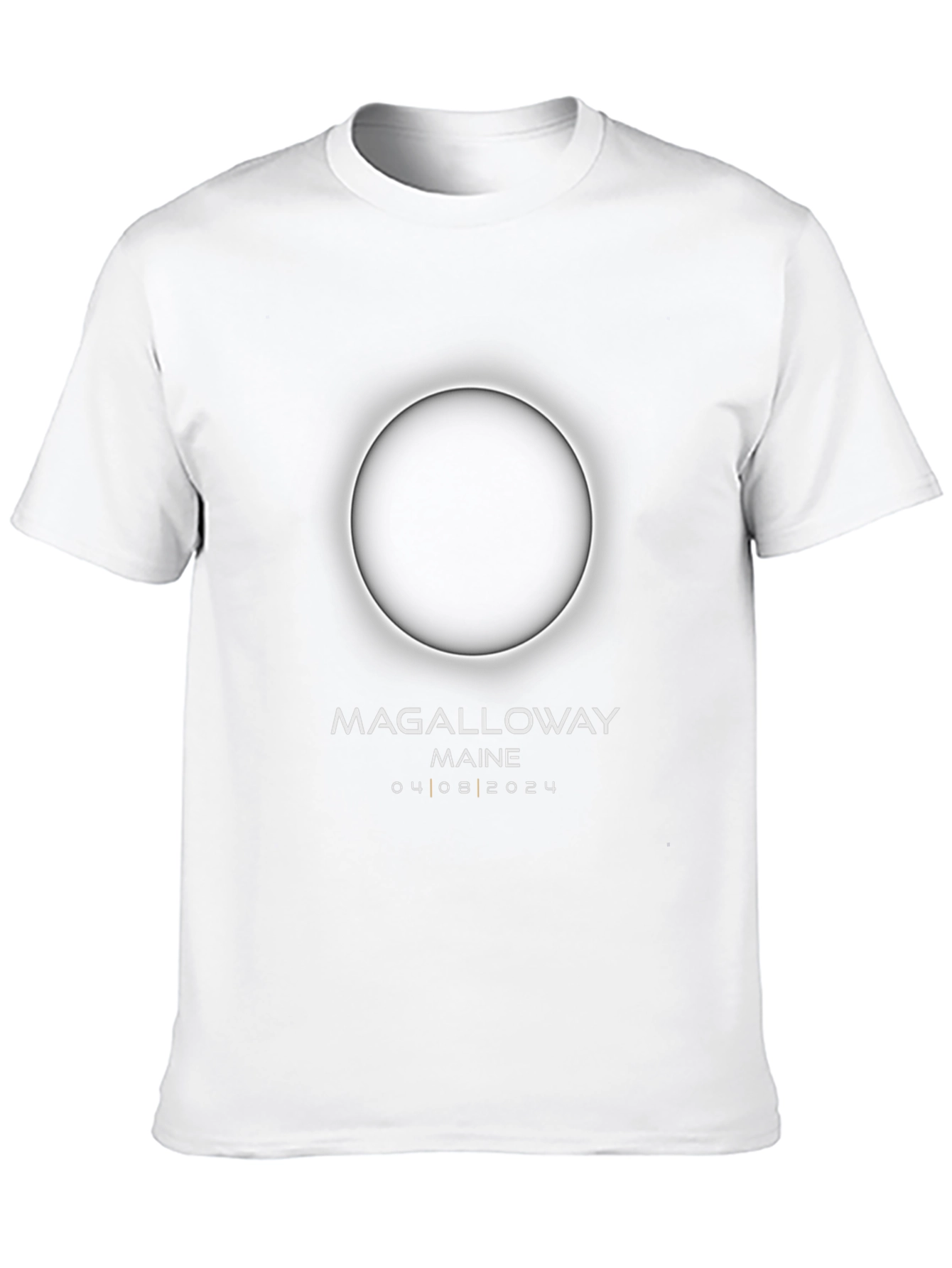 Magalloway Maine Eclipse 2024 T-Shirt