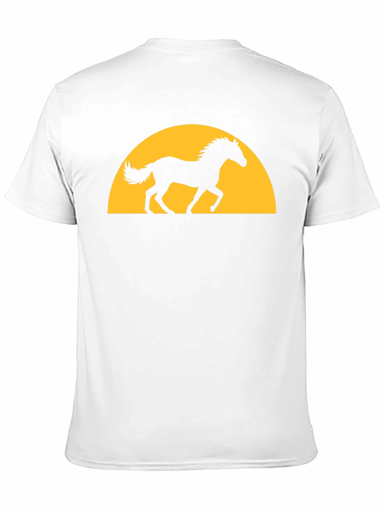 Black Horse Sunset Graphic Tee