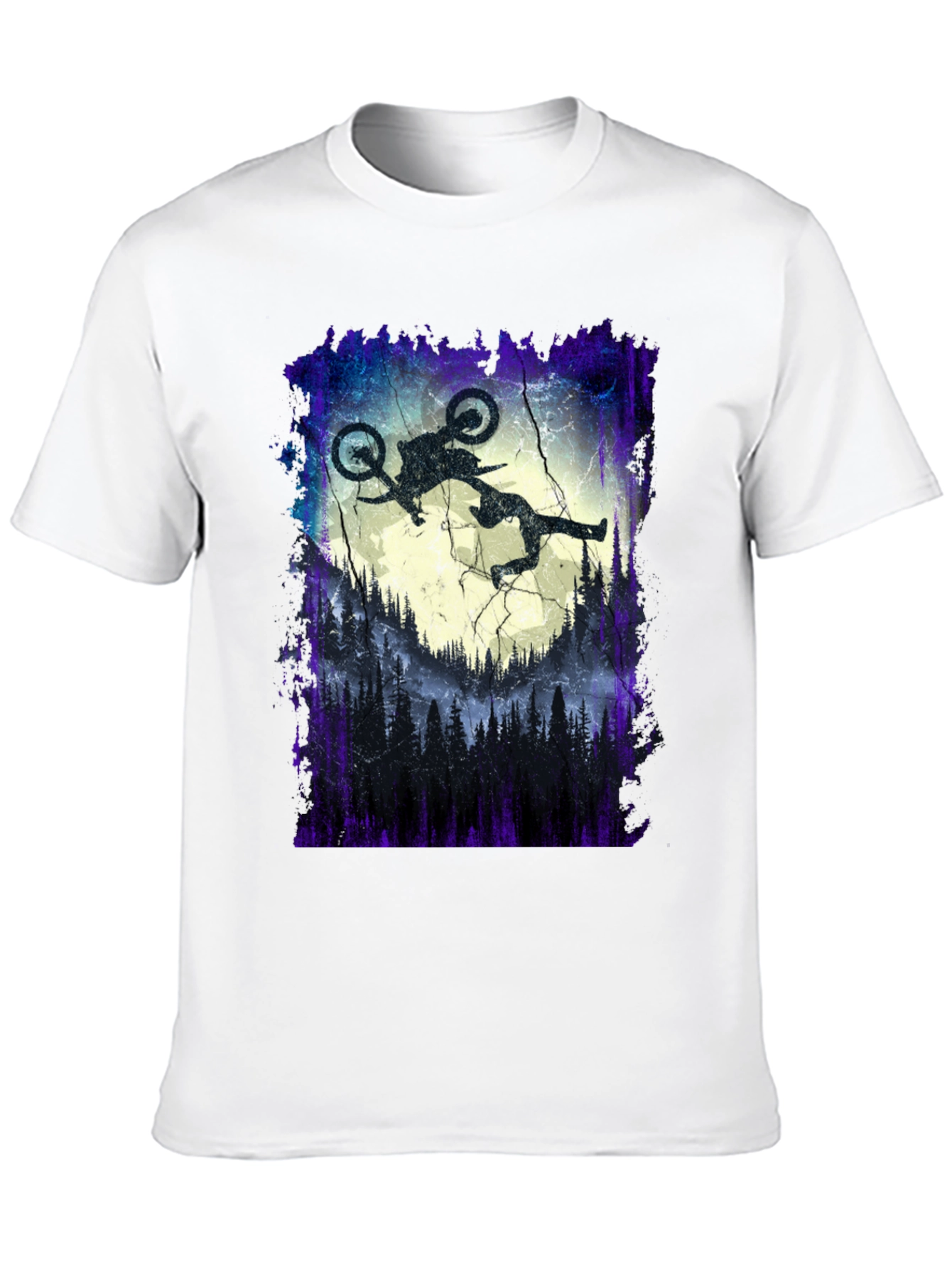 Mountain Bike Jump Graphic Tee