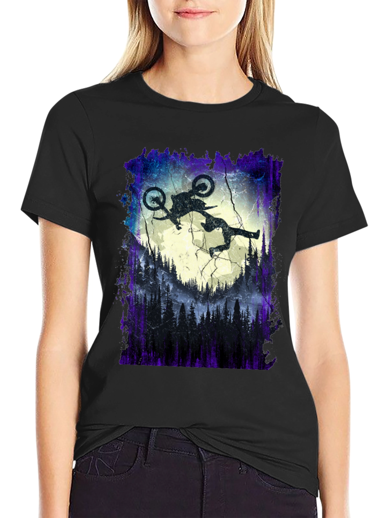 Mountain Bike Jump Graphic Tee