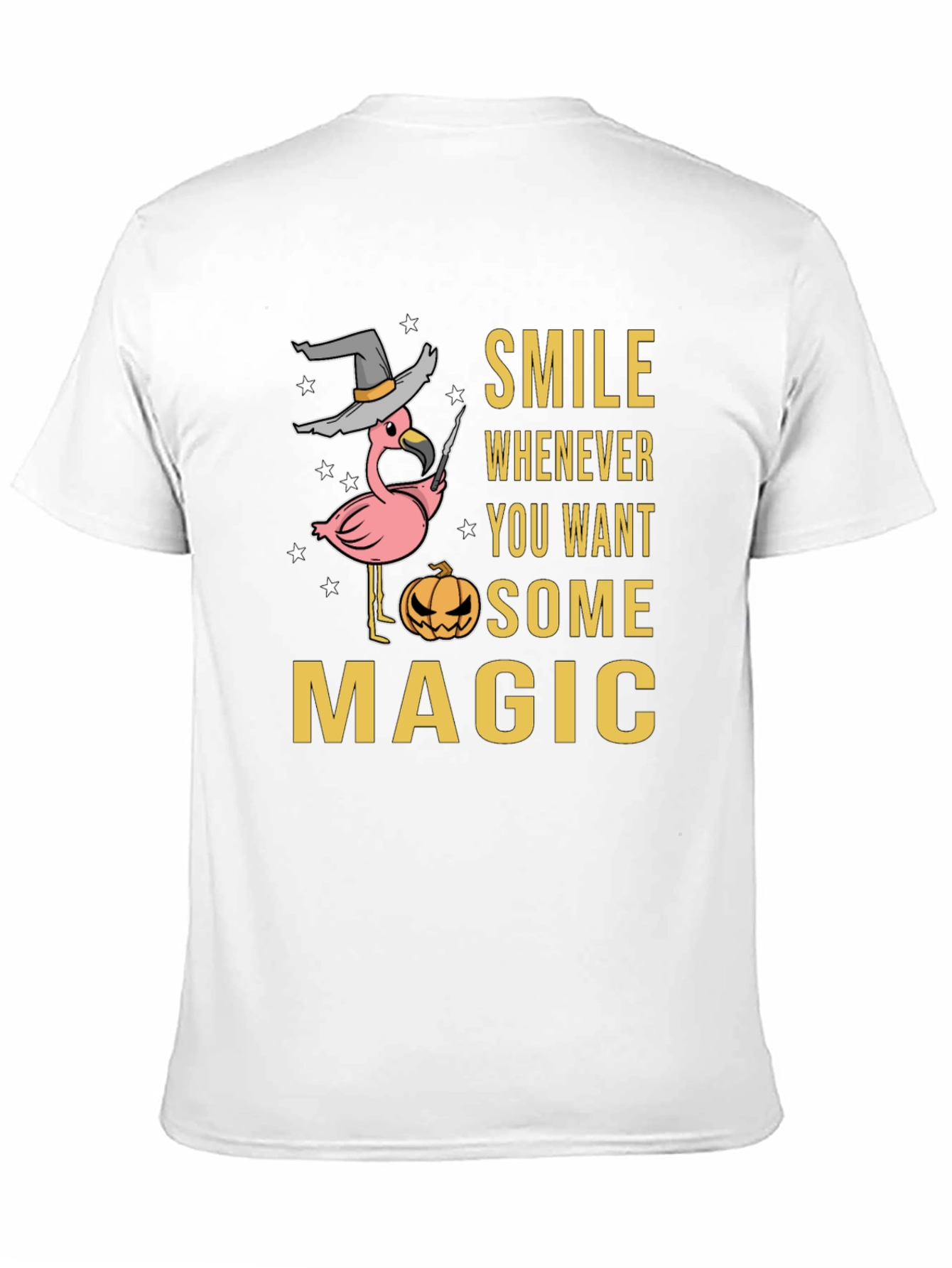Halloween Flamingo Magic T-Shirt