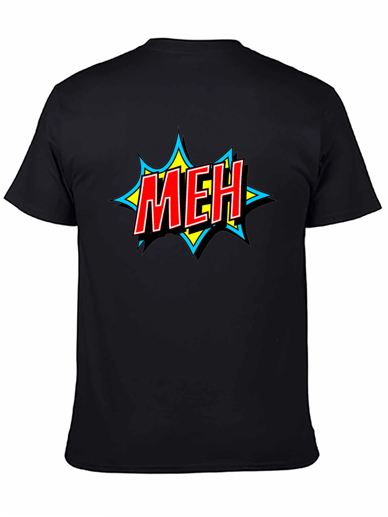 Meh Graphic T-Shirt - Casual Wear