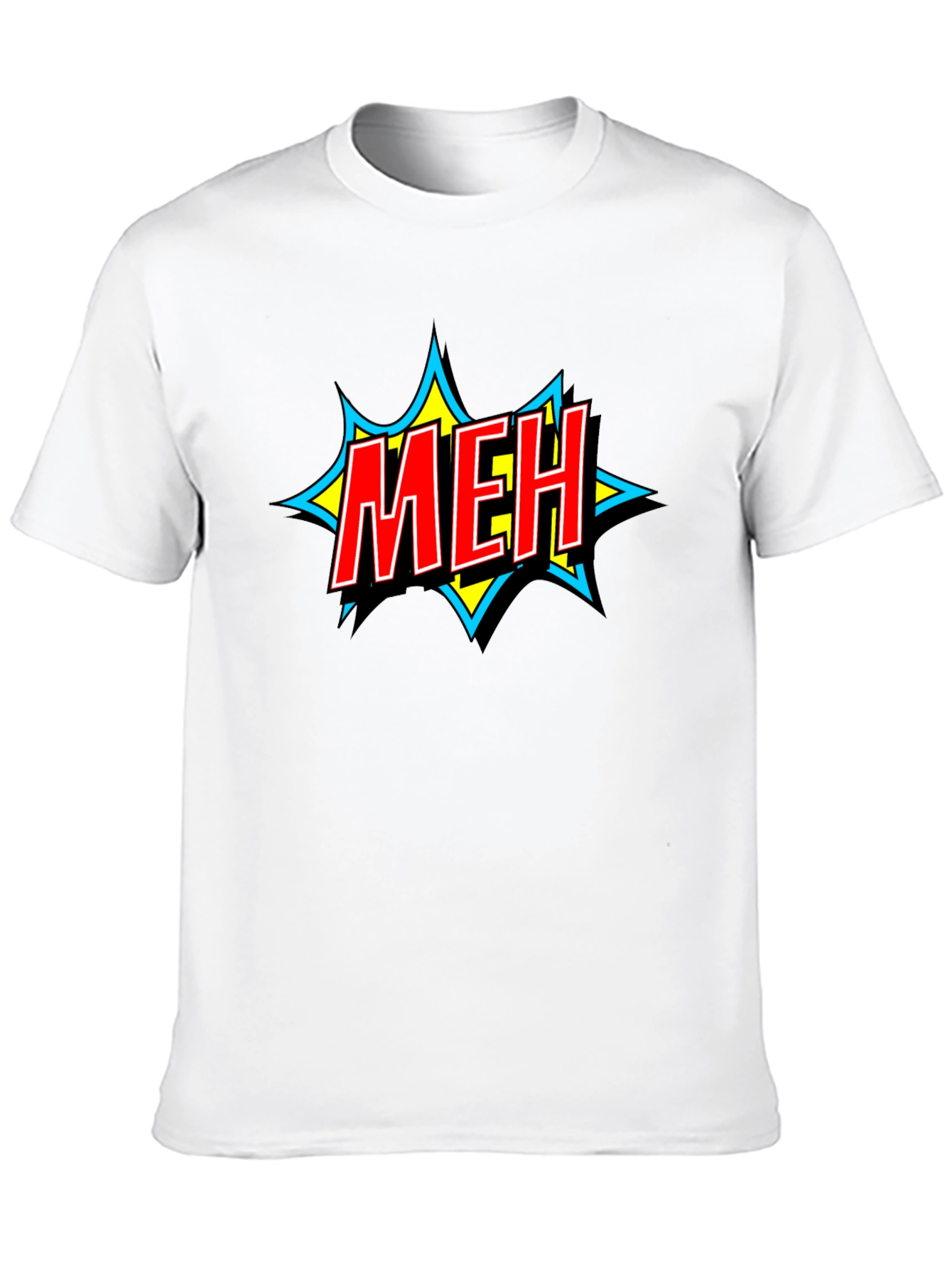 Meh Graphic T-Shirt - Casual Wear