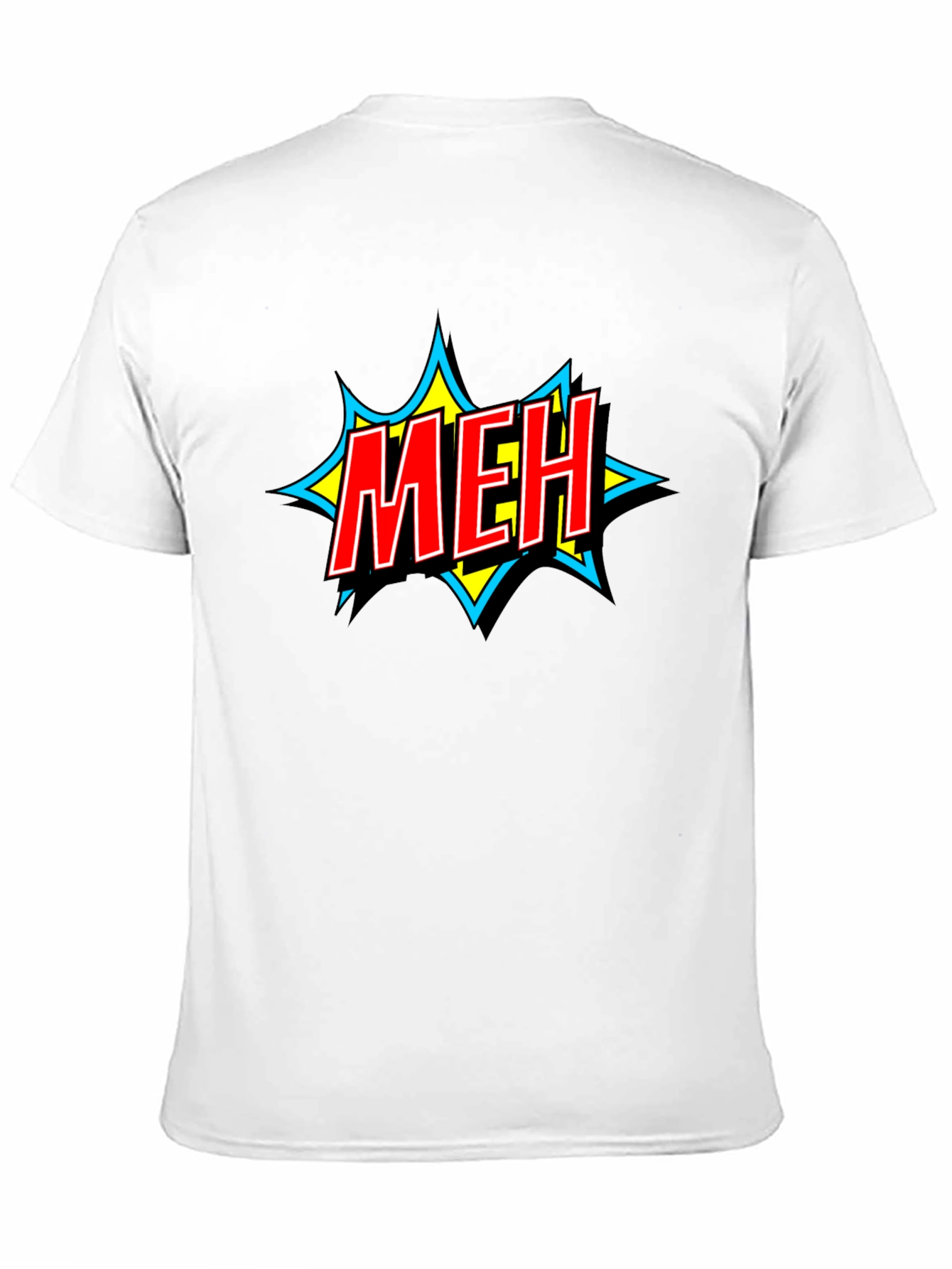 Meh Graphic T-Shirt - Casual Wear