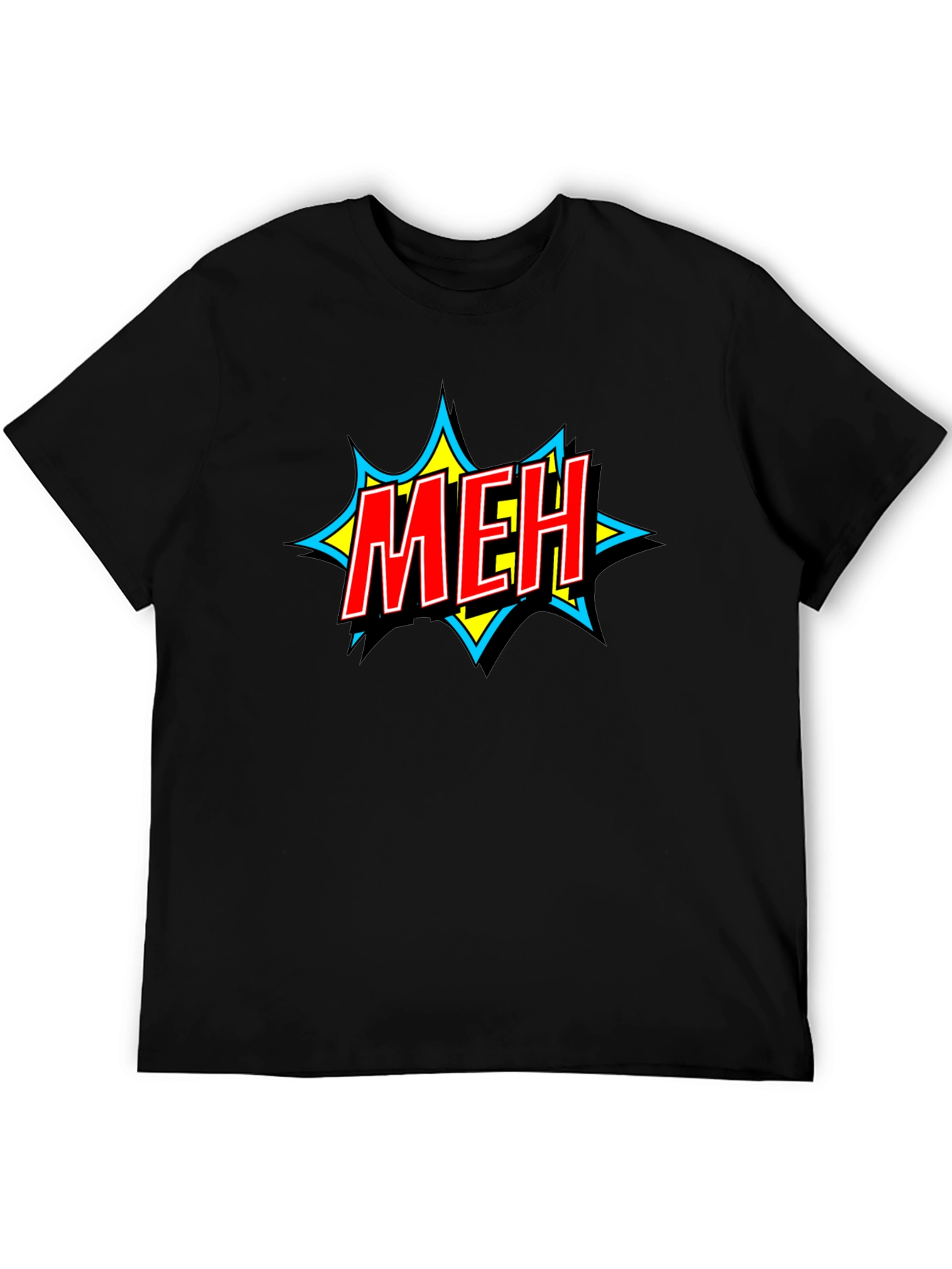 Meh Graphic T-Shirt - Casual Wear