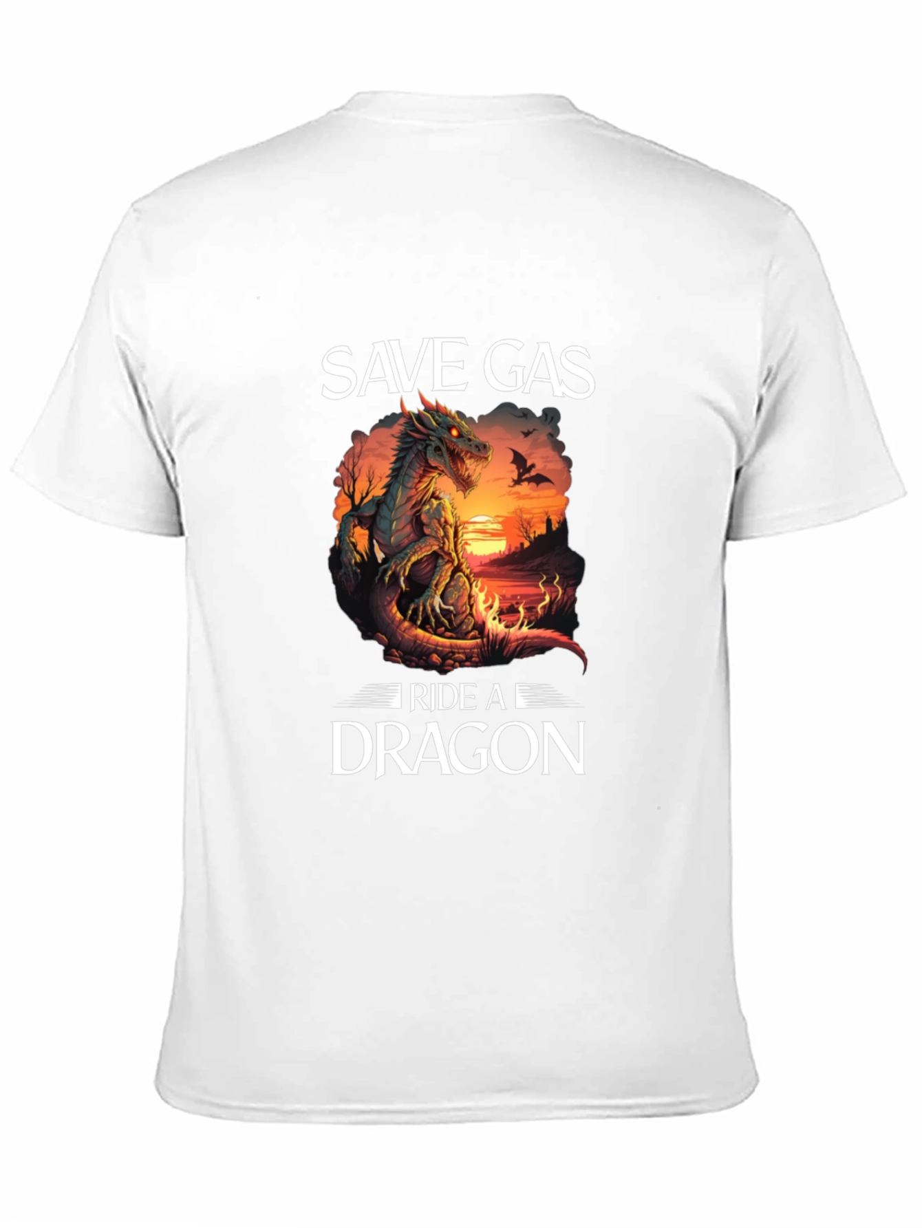 Save Gas Ride a Dragon T-Shirt