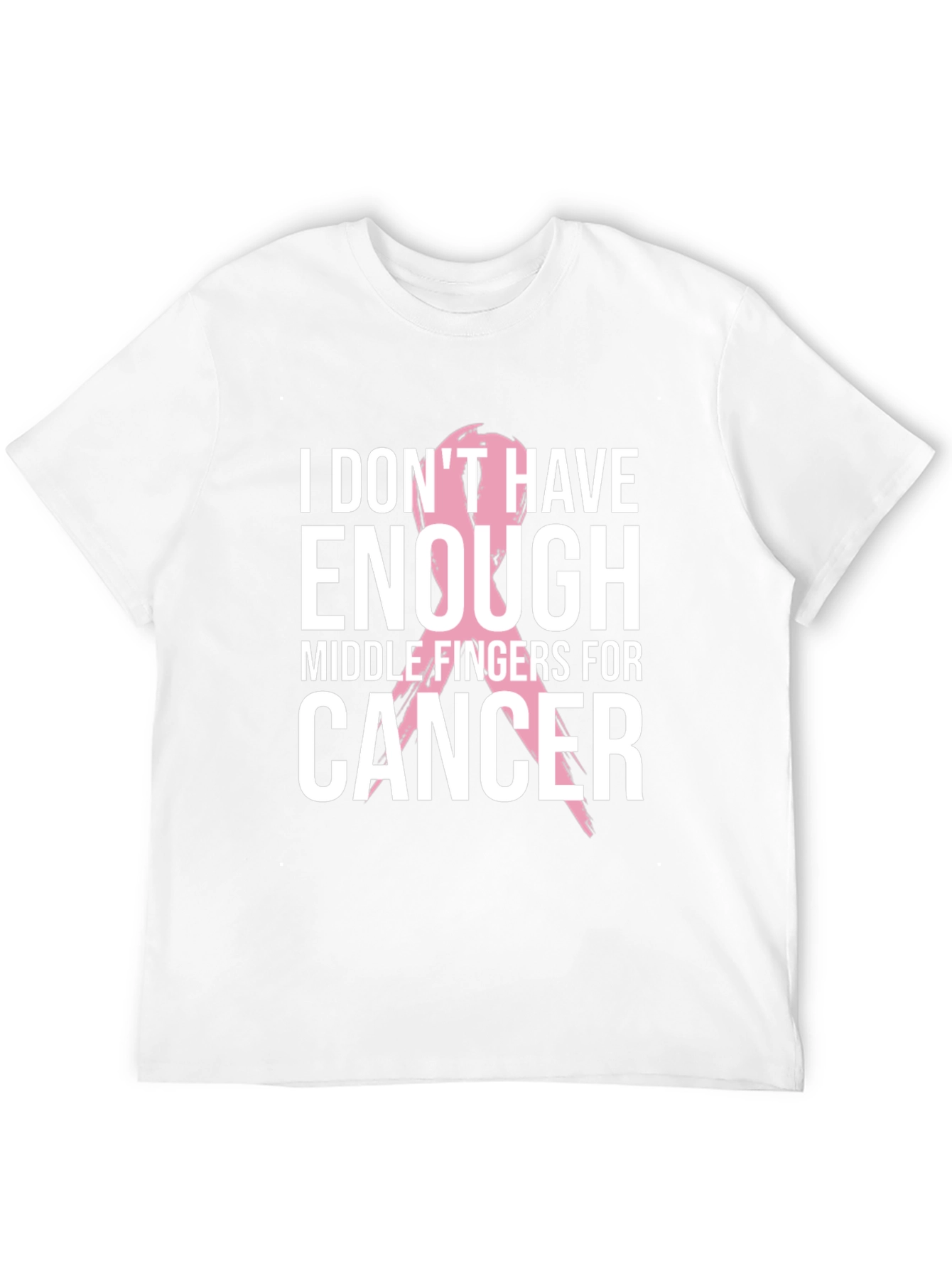Cancer Awareness Tee: Middle Fingers Out