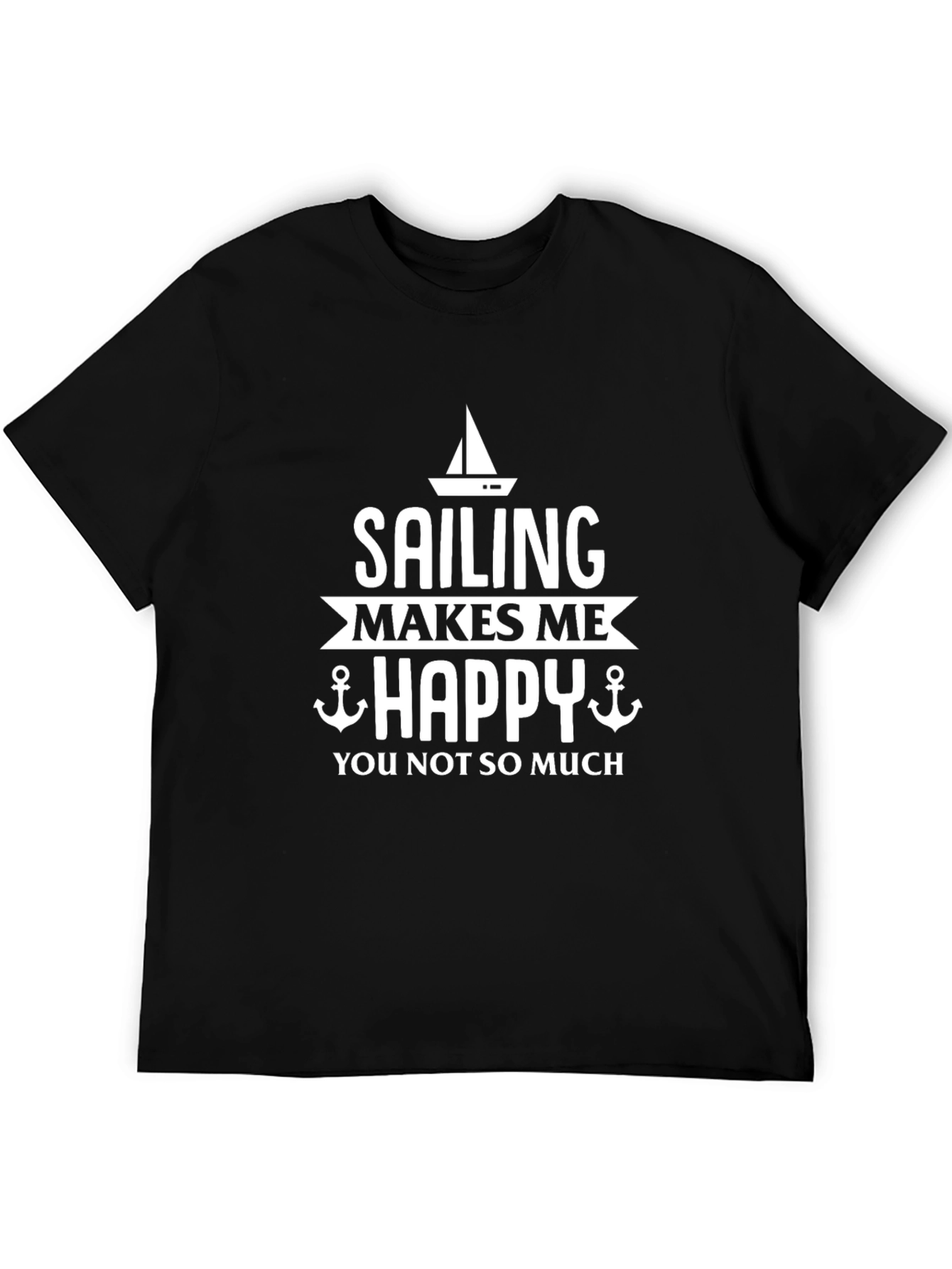 Sailing Makes Me Happy Graphic Tee