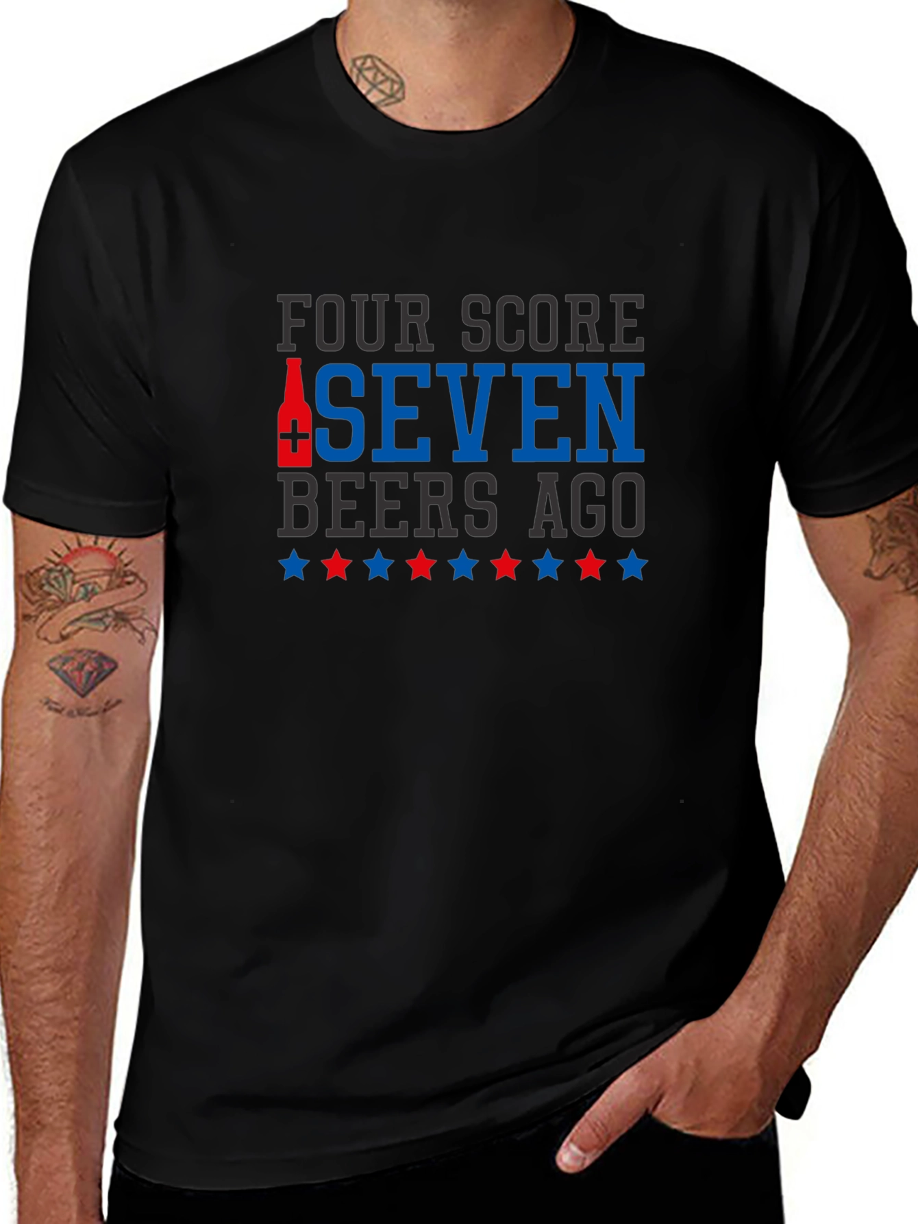 Four Score Seven Beers Ago T-Shirt