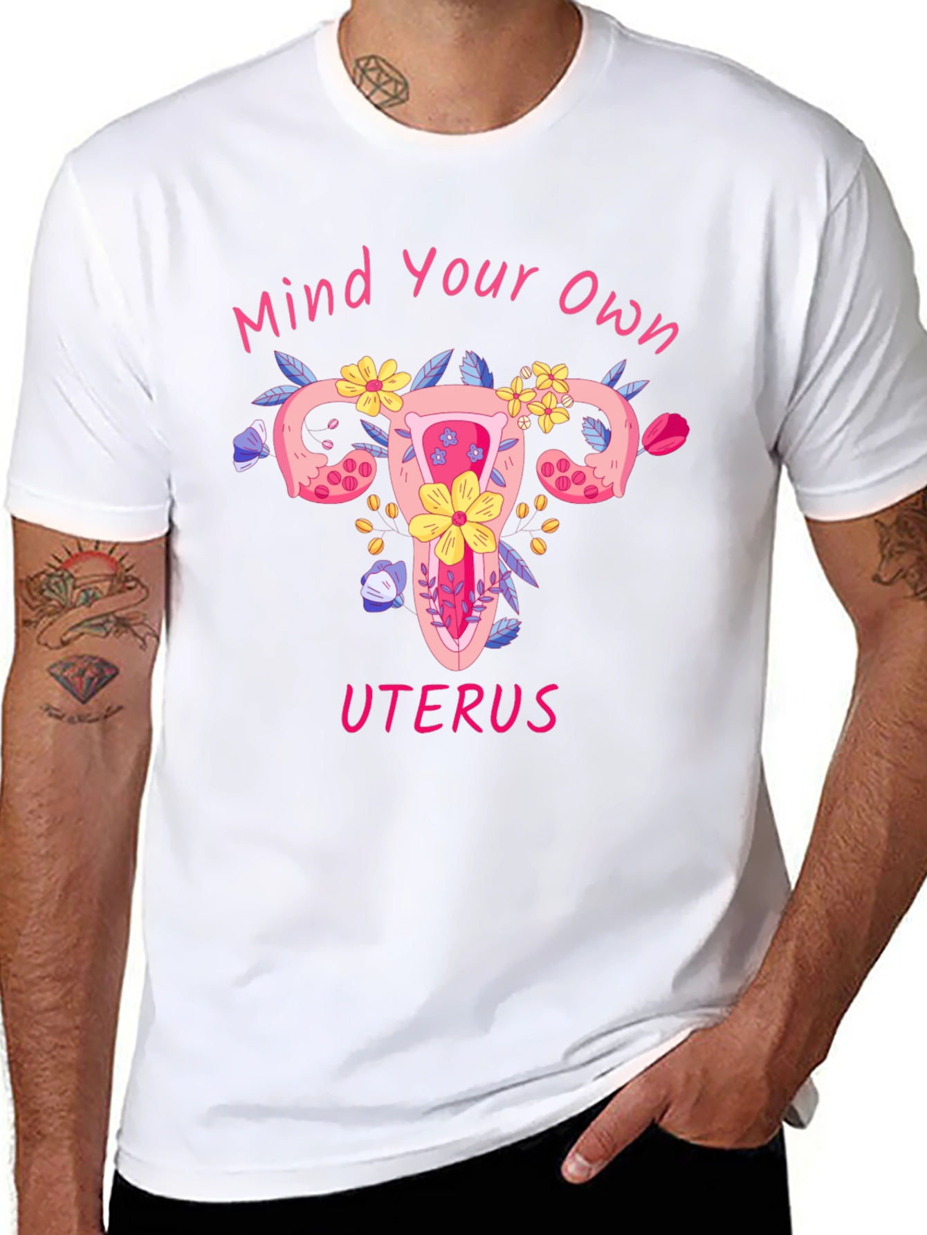 Mind Your Own Uterus Graphic Tee