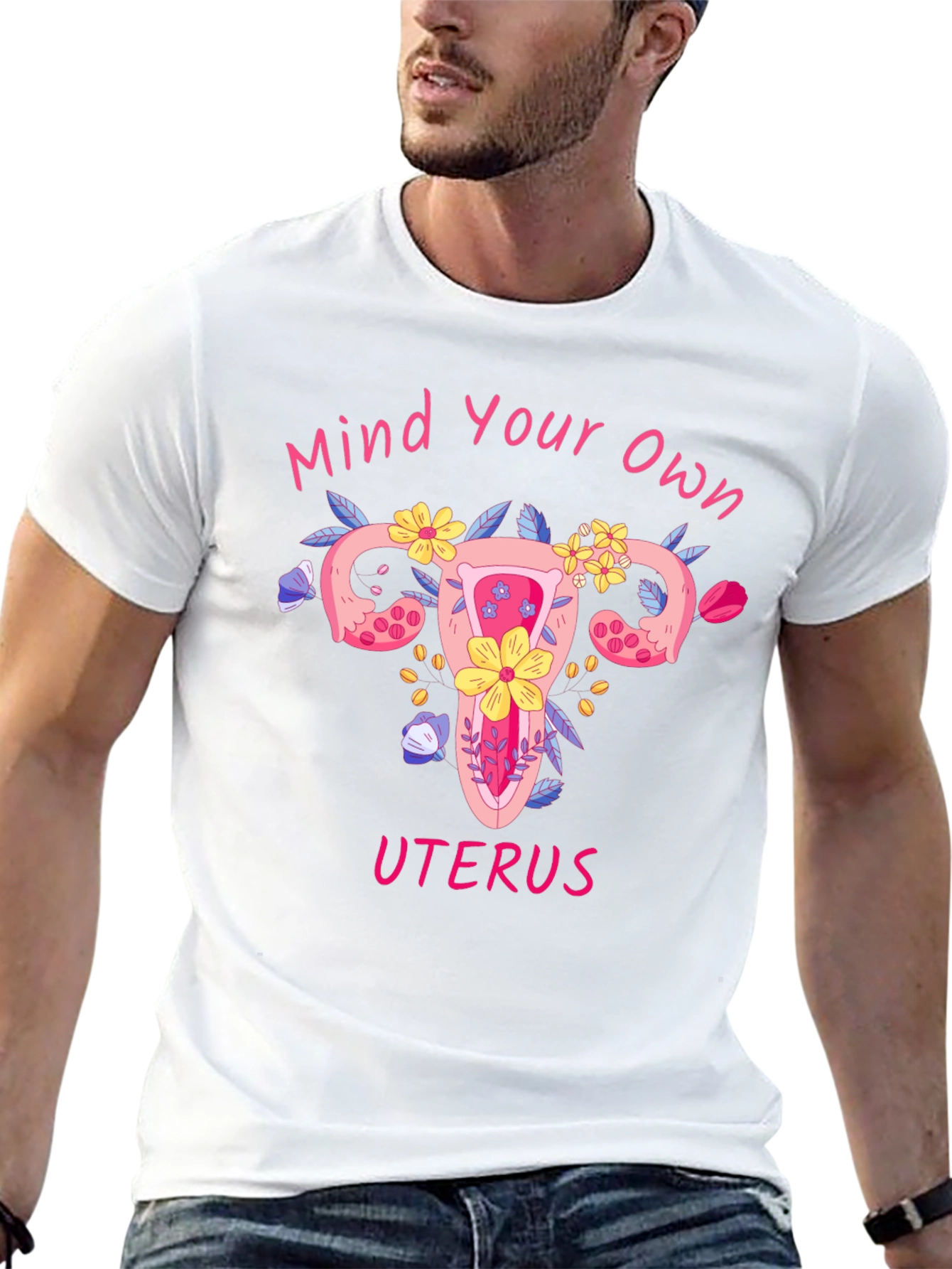 Mind Your Own Uterus Graphic Tee