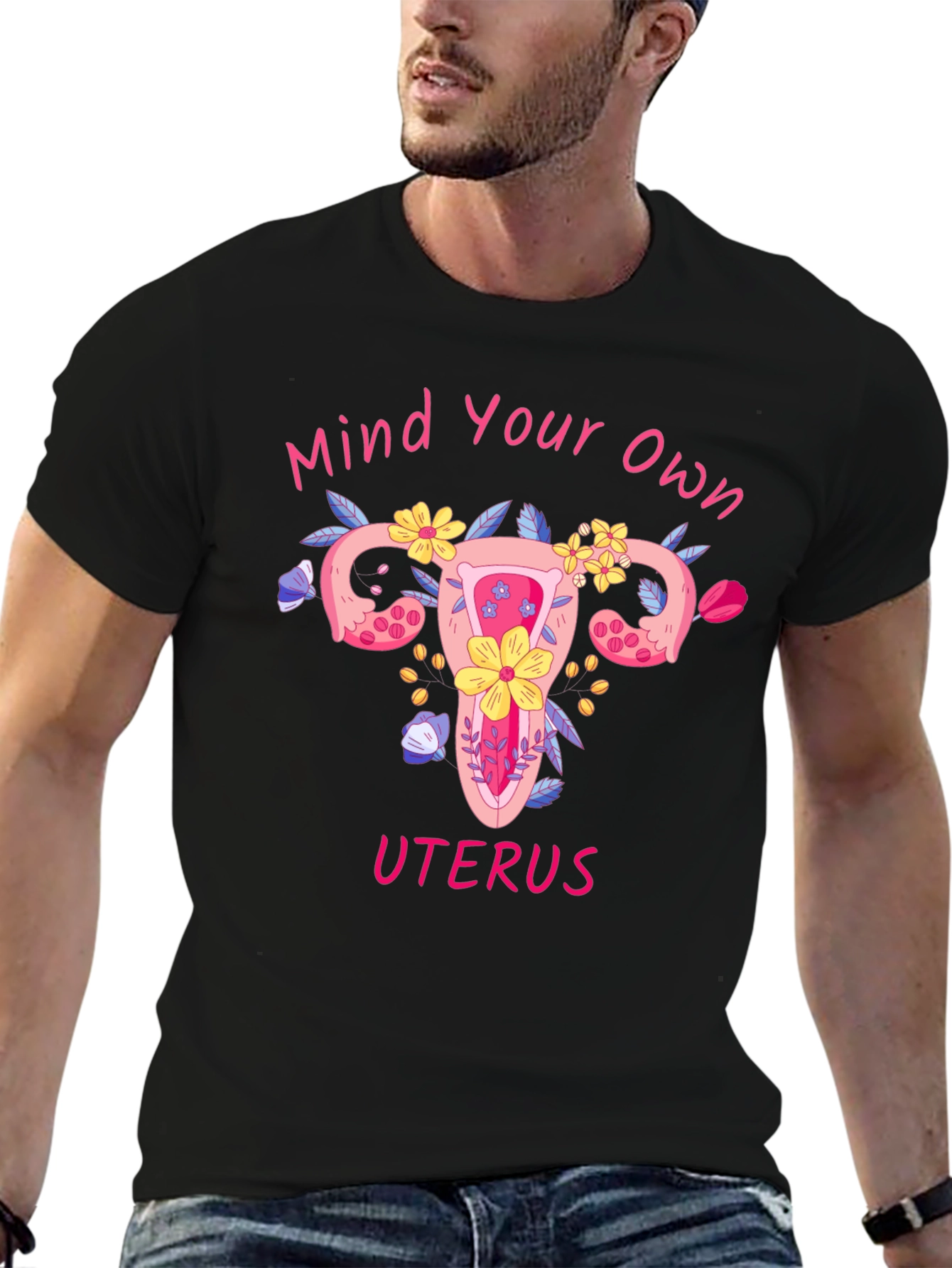 Mind Your Own Uterus Graphic Tee