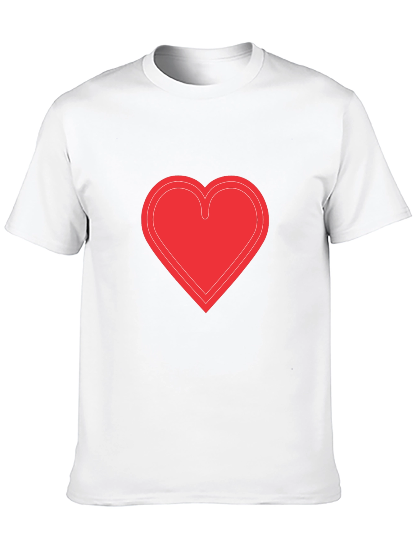 Heart Graphic Black T-Shirt - Stylish & Trendy