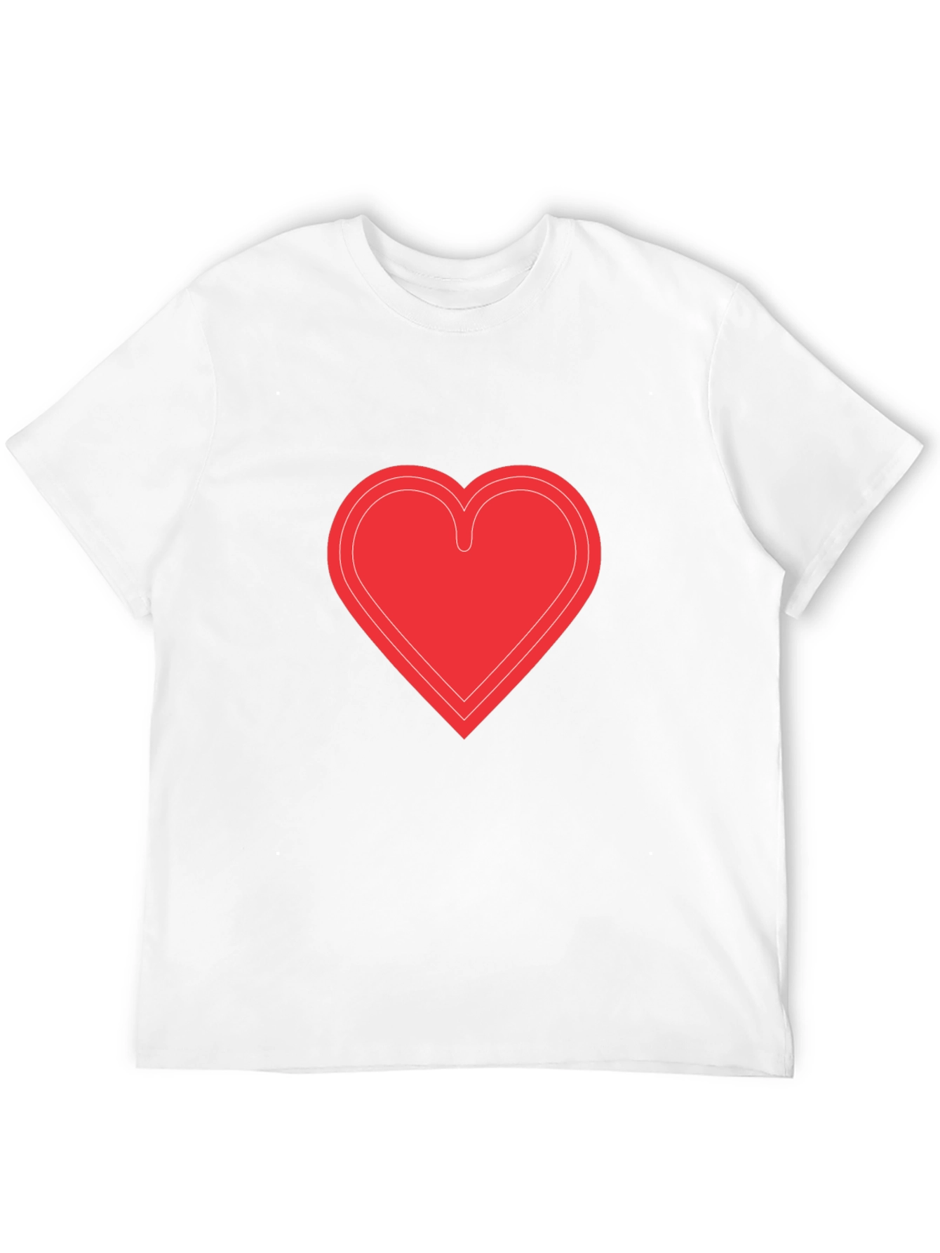 Heart Graphic Black T-Shirt - Stylish & Trendy