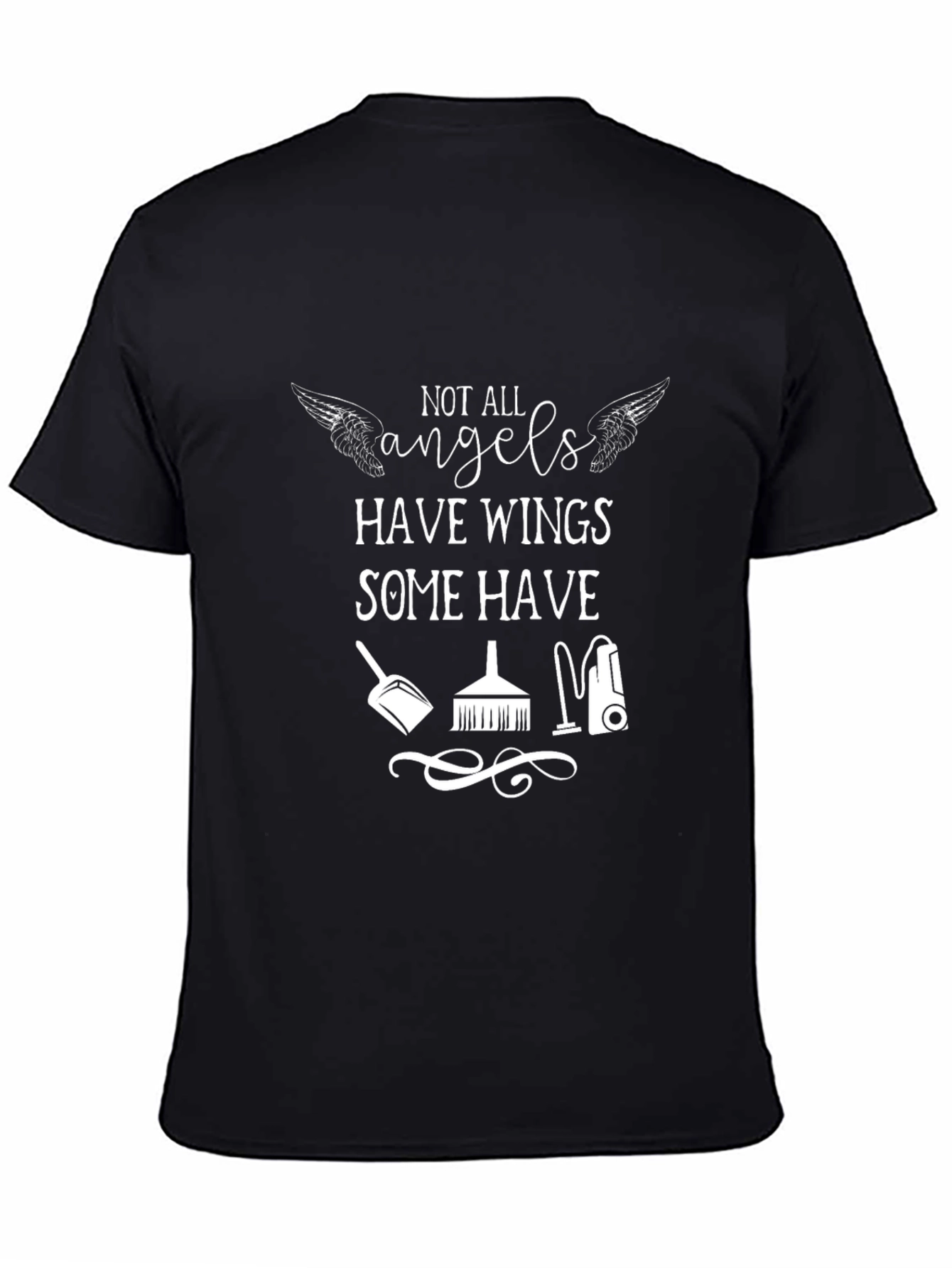 Angels Have Wings Cleaning Crew T-Shirt