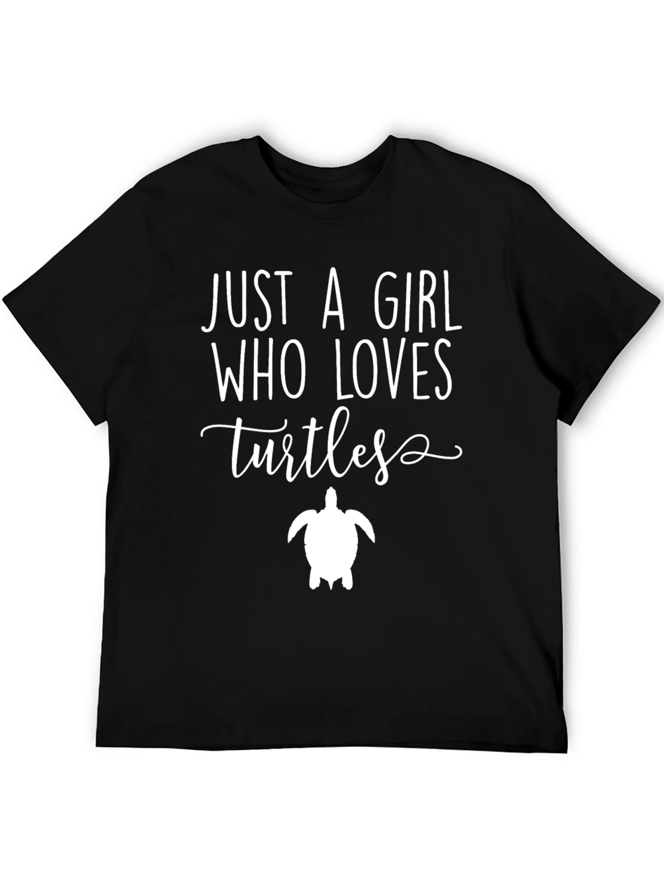 Just A Girl Who Loves Turtles Graphic Tee