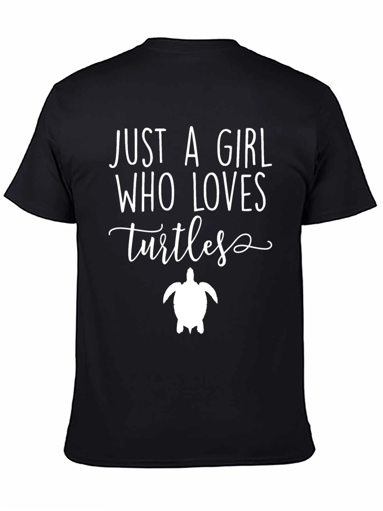 Just A Girl Who Loves Turtles Graphic Tee