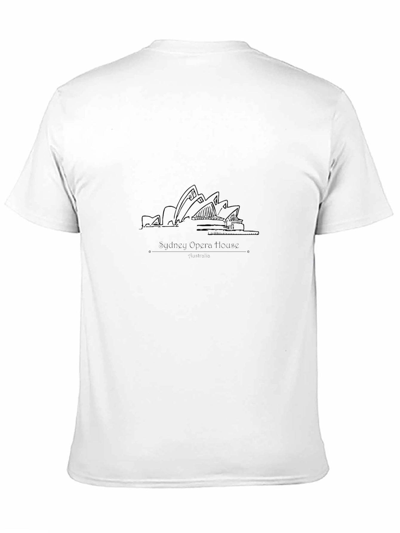 Sydney Opera House Graphic Tee - Black